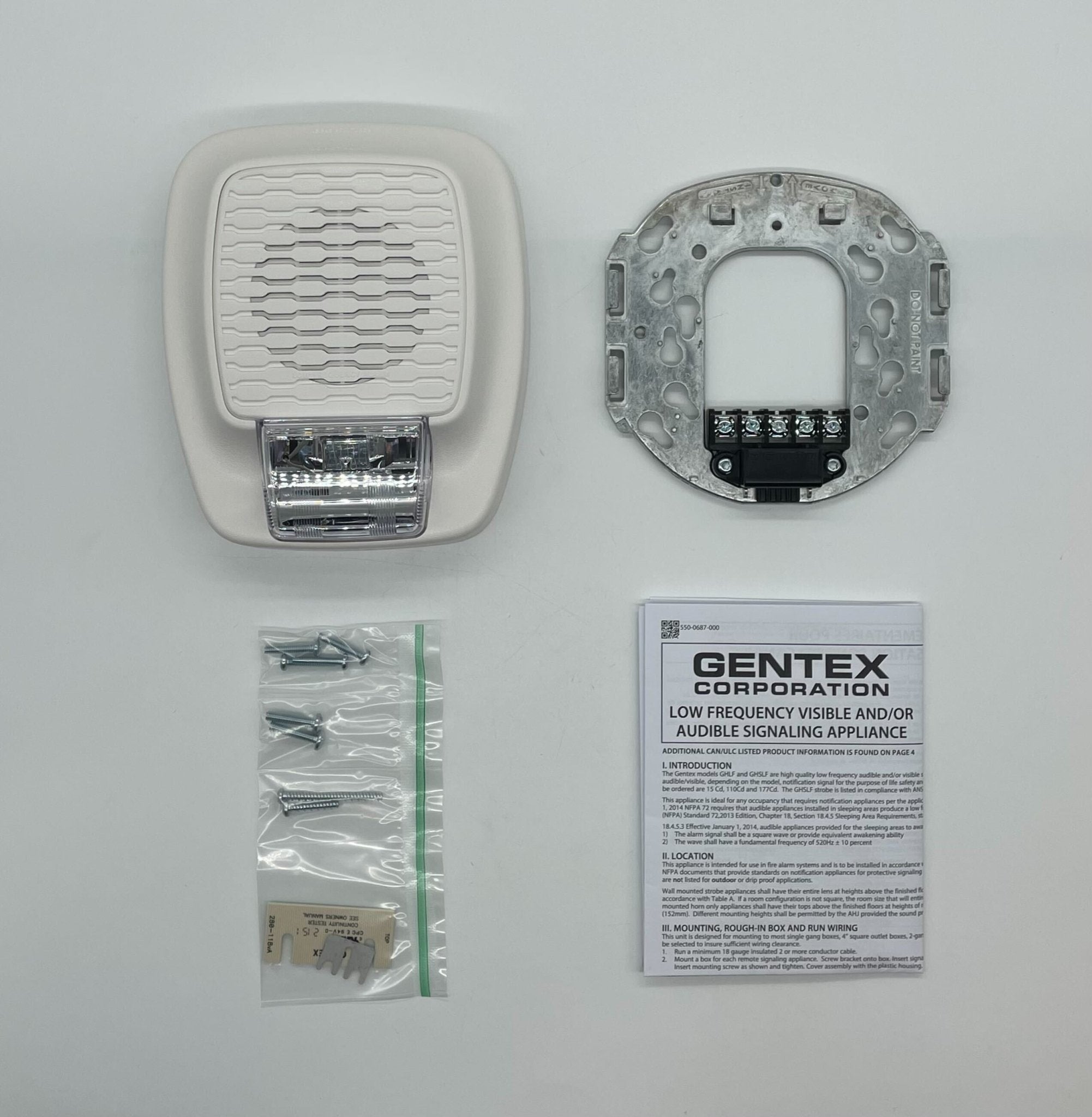 Gentex GHSLF177W - The Fire Alarm Supplier