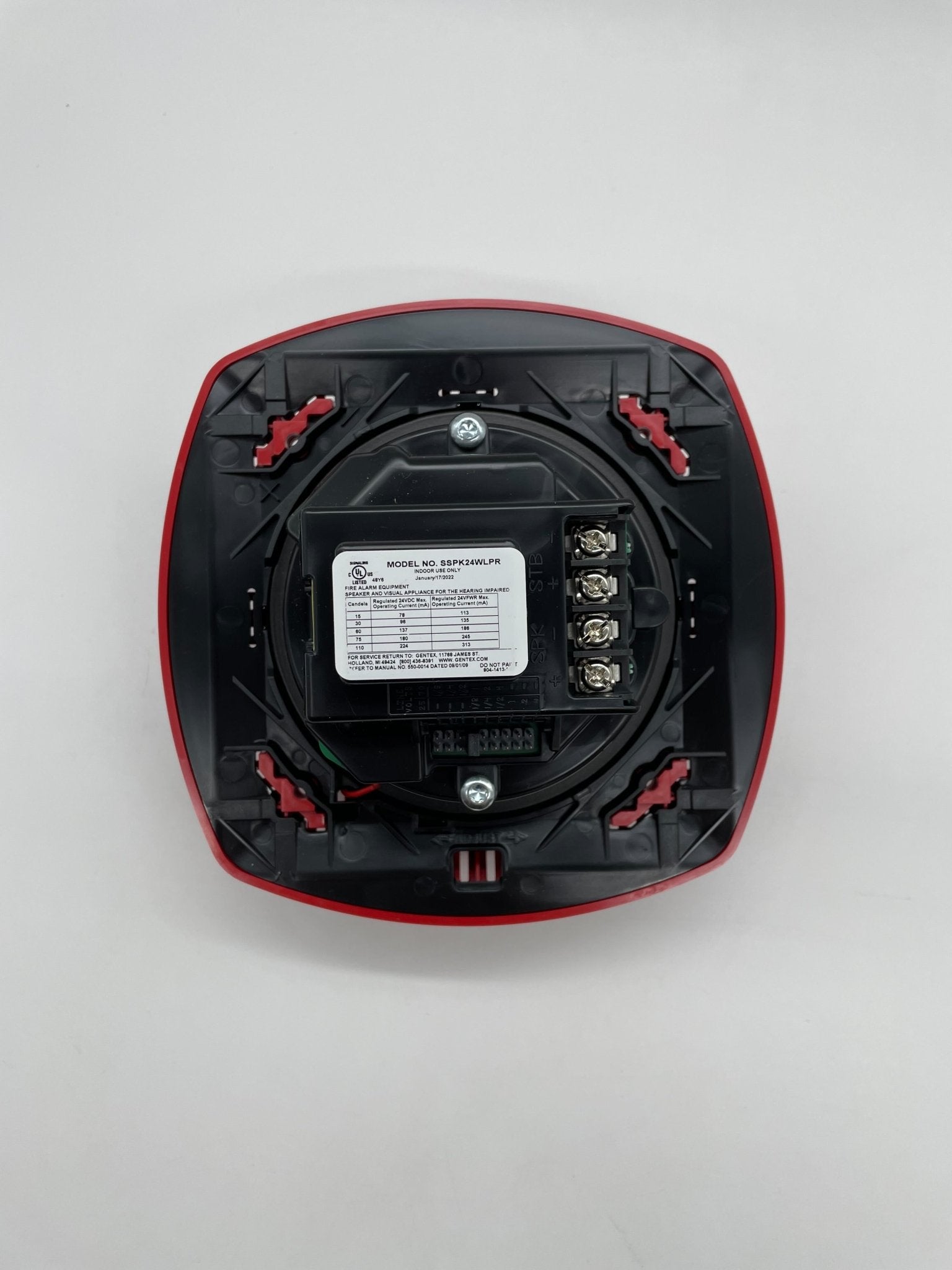 Gentex SSPK24WLPR - The Fire Alarm Supplier