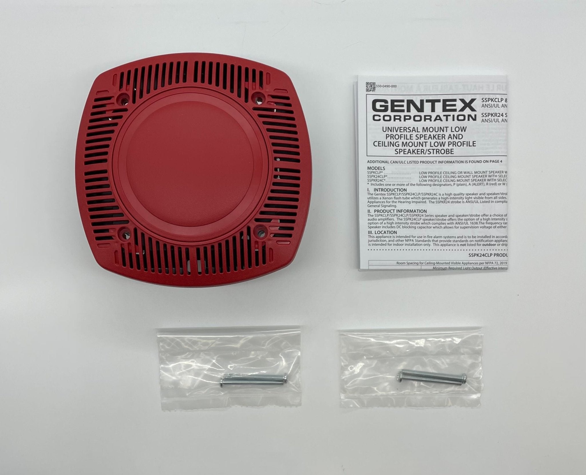 Gentex SSPKCLPR - The Fire Alarm Supplier