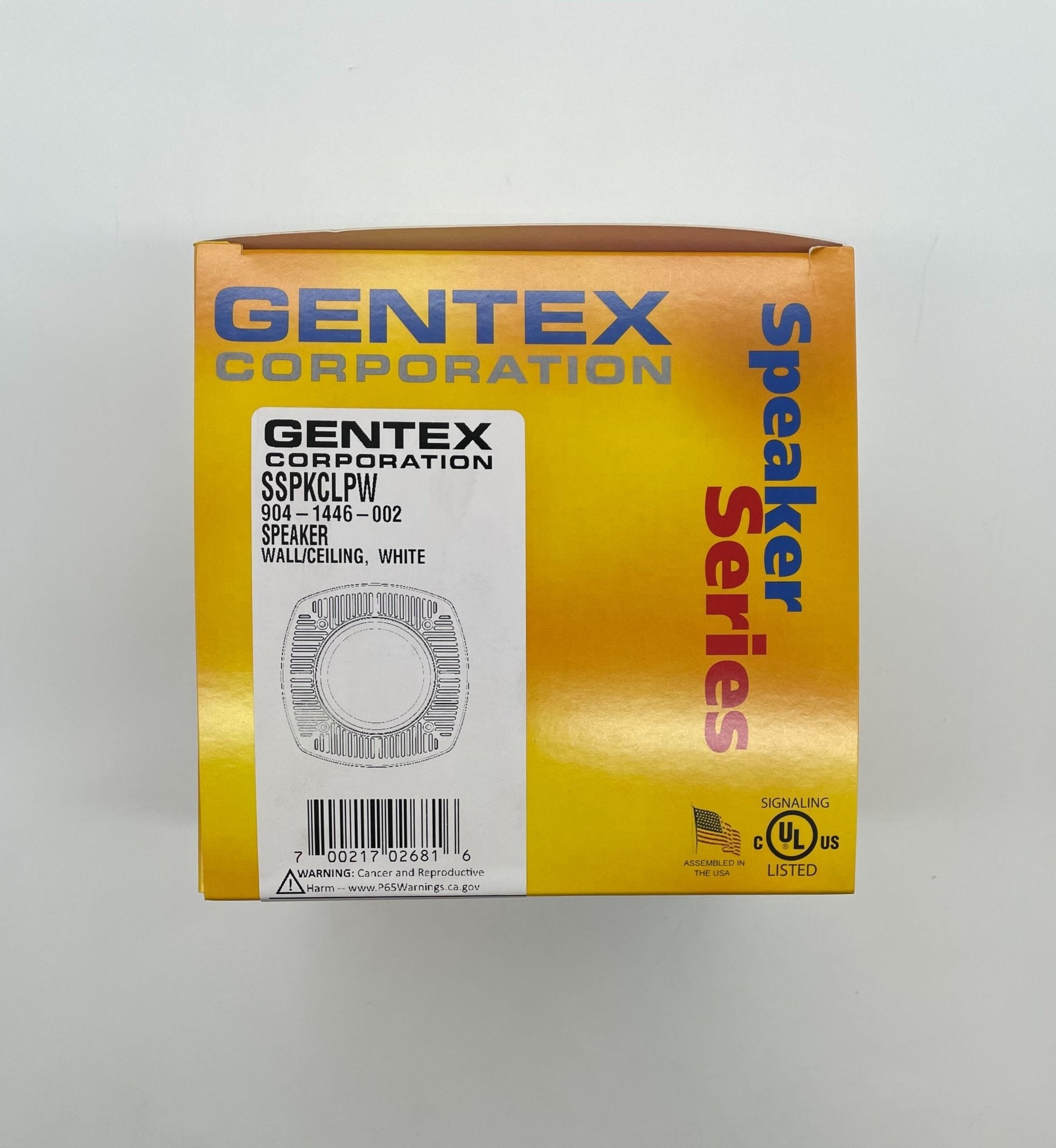 Gentex SSPKCLPW - The Fire Alarm Supplier