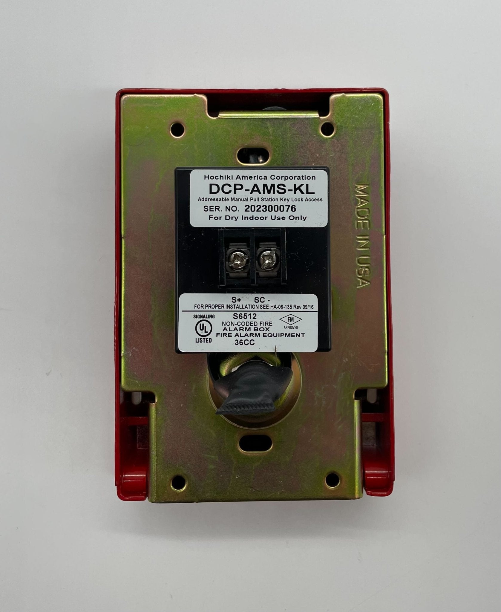Hochiki DCP-AMS-KL - The Fire Alarm Supplier