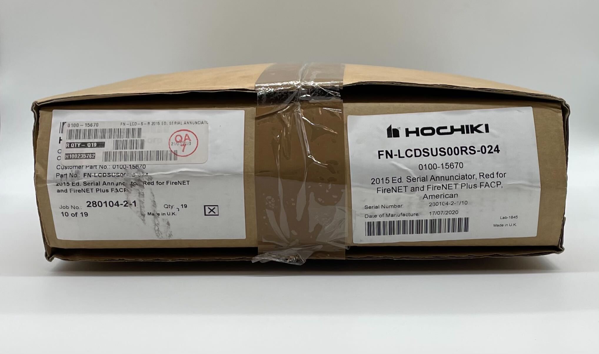 Hochiki FN-LCD-S-R - The Fire Alarm Supplier