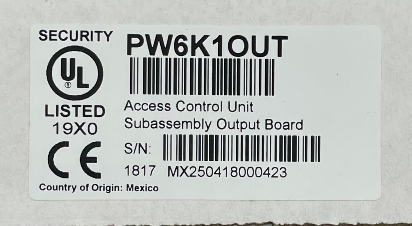 Honeywell PW6K1OUT - The Fire Alarm Supplier
