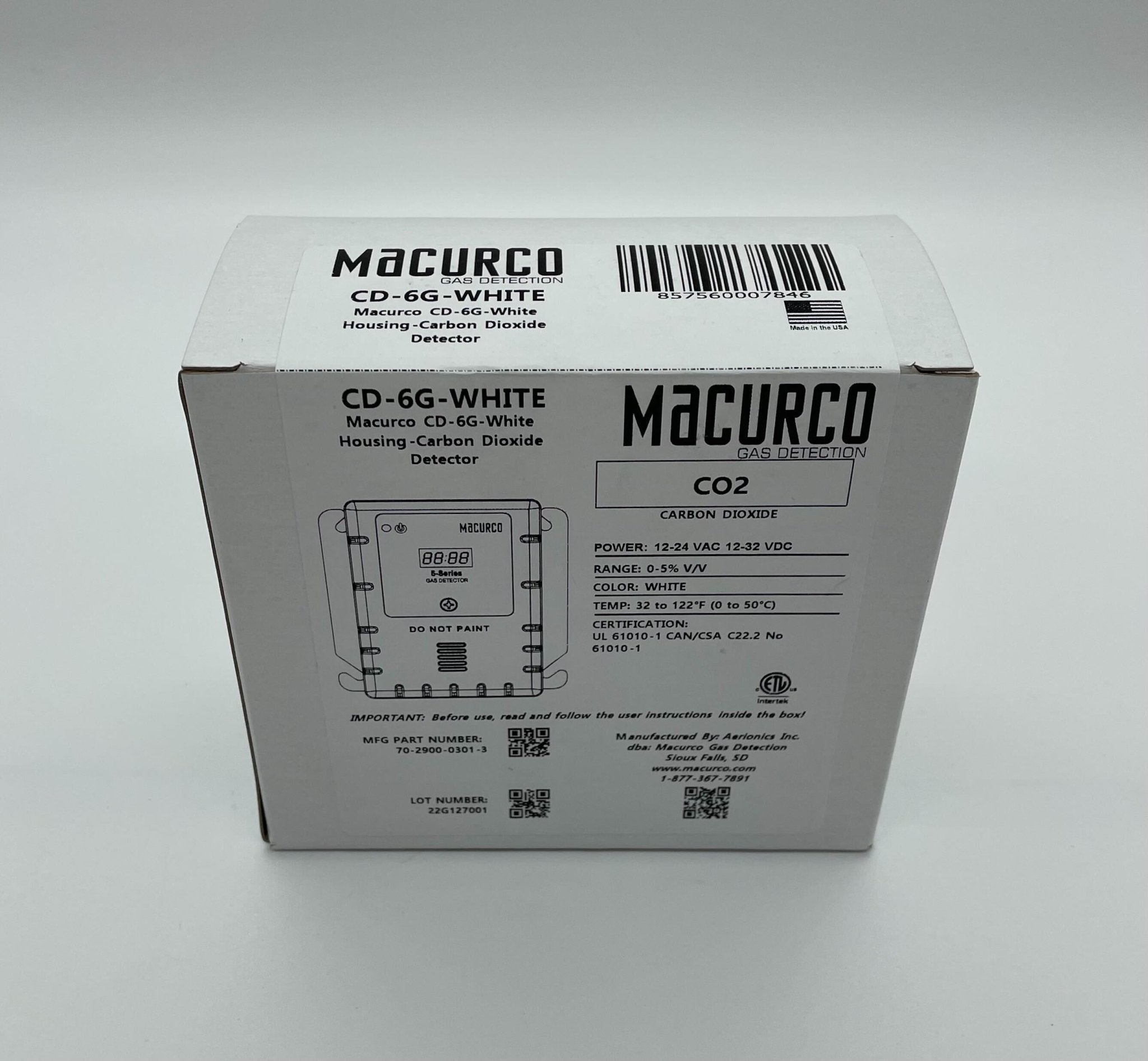 Macurco CD-6G - The Fire Alarm Supplier