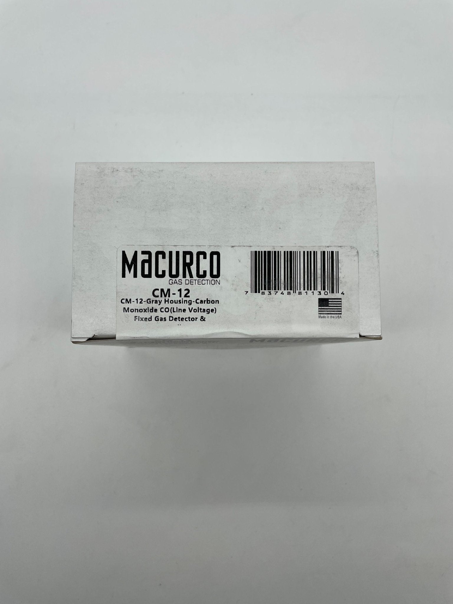 Macurco CM-12 Carbon Monoxide Gas Detector - The Fire Alarm Supplier