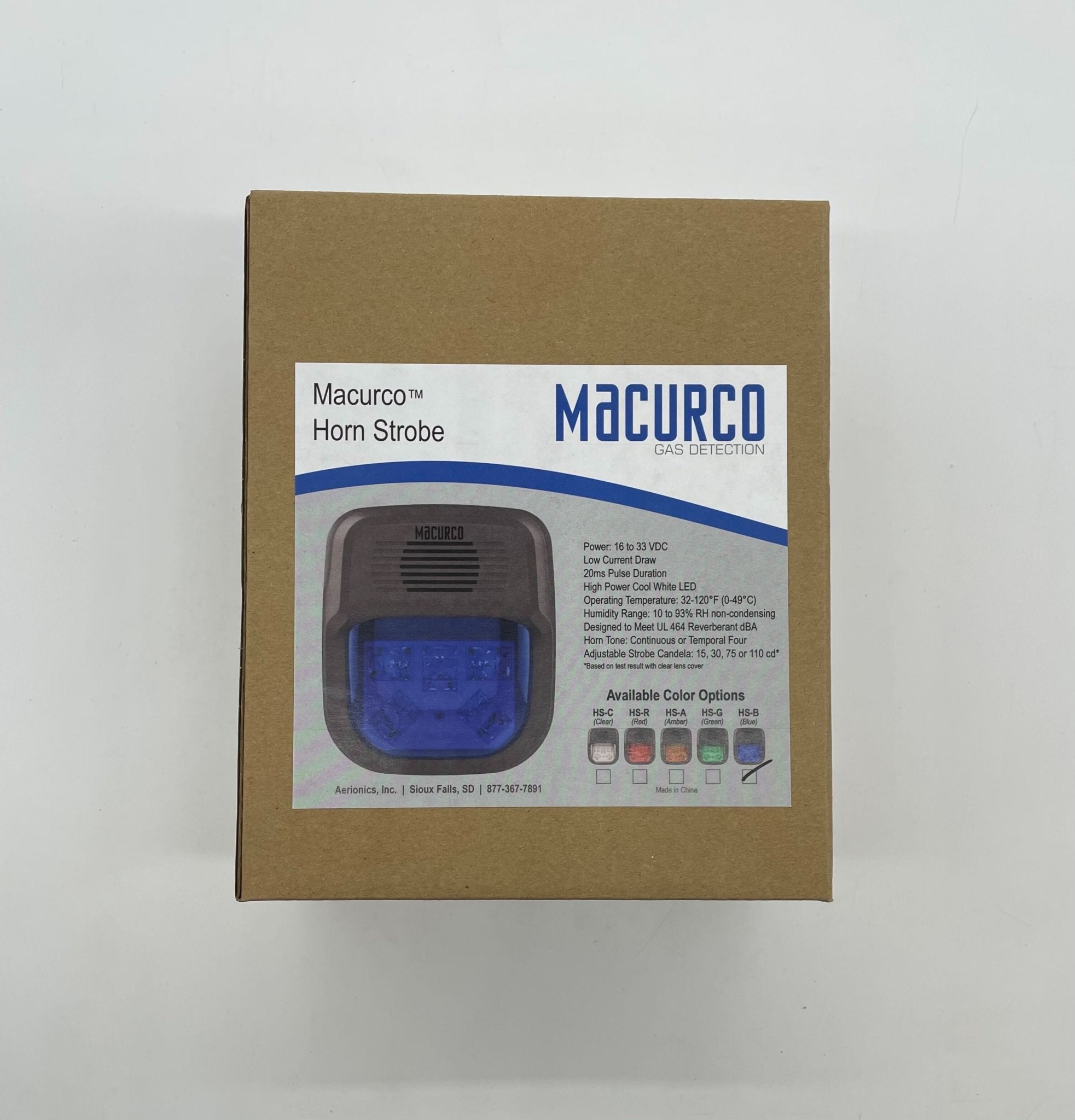 Macurco HS-B - The Fire Alarm Supplier