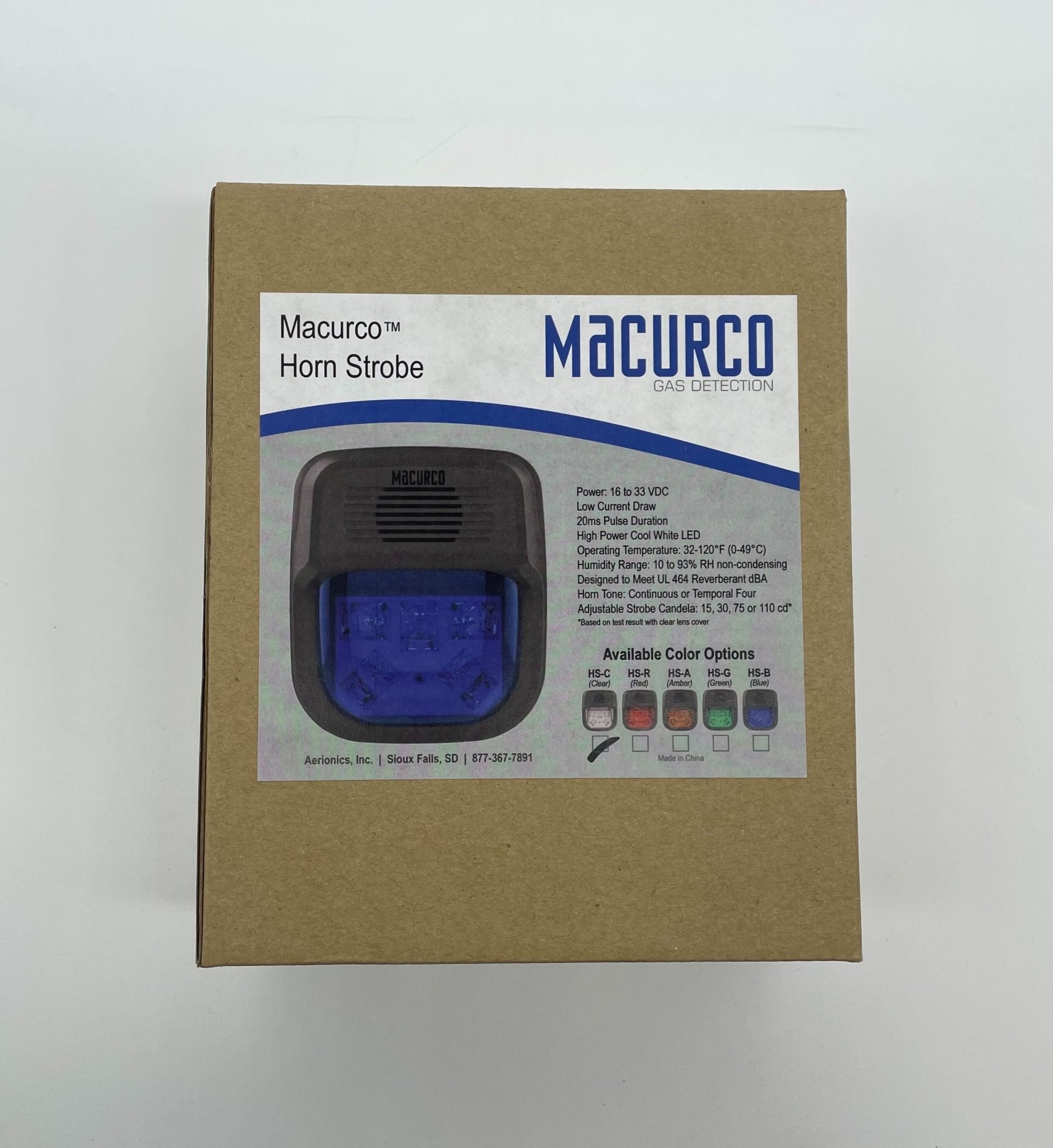 Macurco HS-C Horn Strobe Combo - The Fire Alarm Supplier