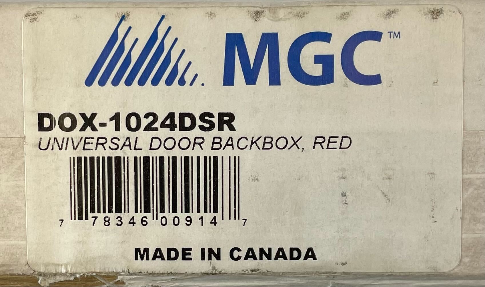 Mircom DOX-1024DSR Universal Door Backbox - The Fire Alarm Supplier