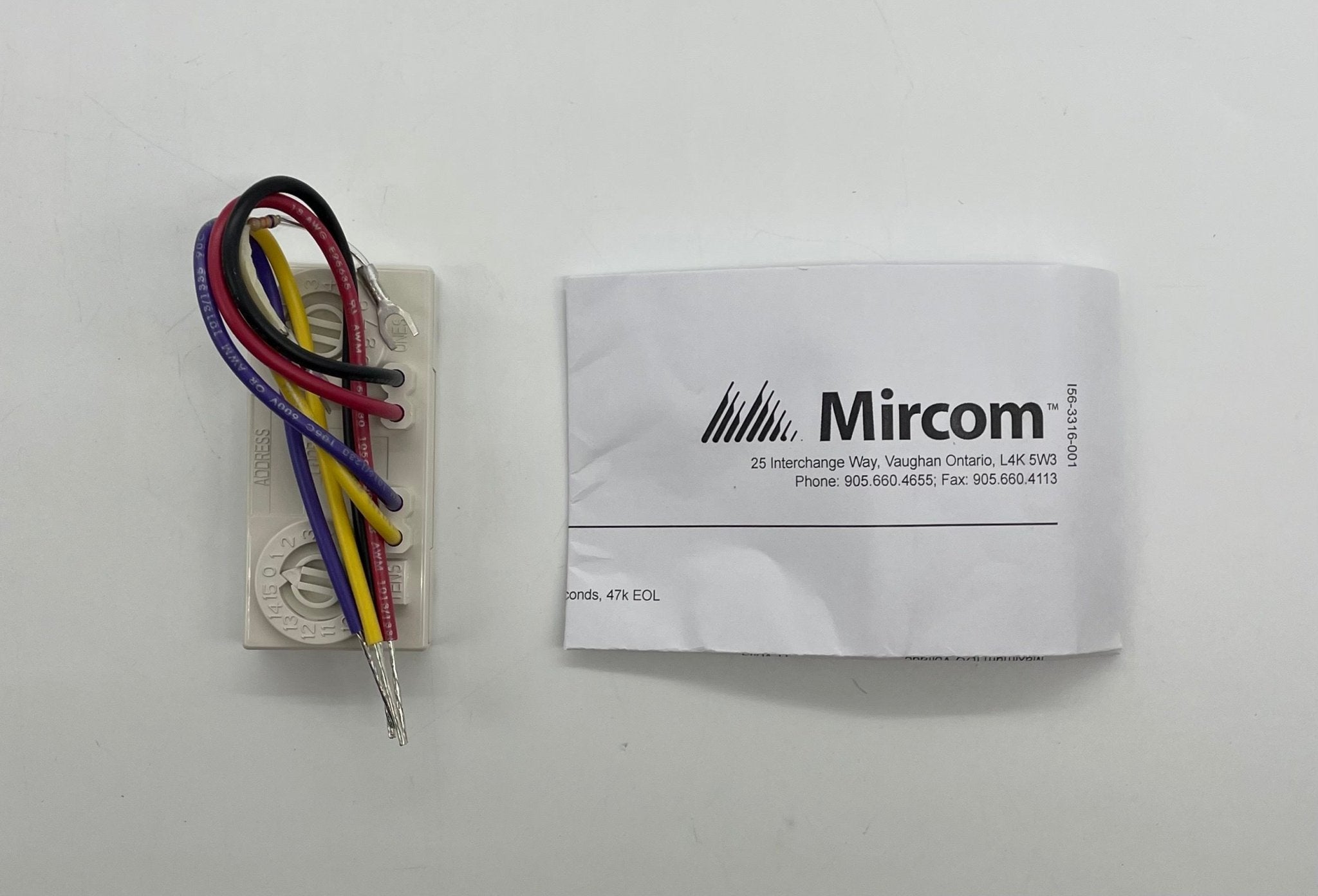 Mircom MIX-M501MAP Mini Monitor Module - The Fire Alarm Supplier