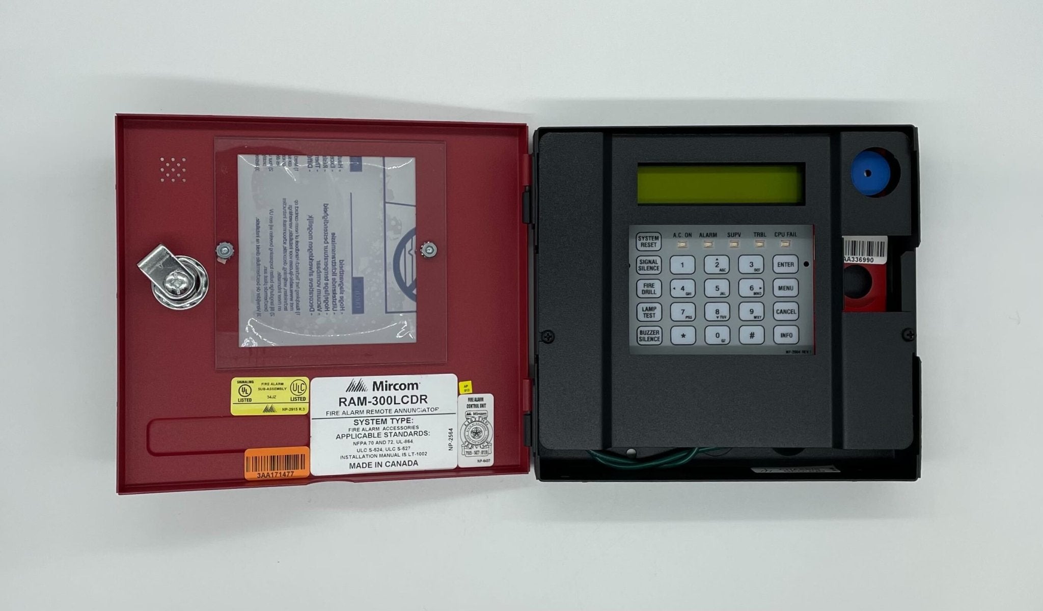 Mircom RAM-300LCDR - The Fire Alarm Supplier