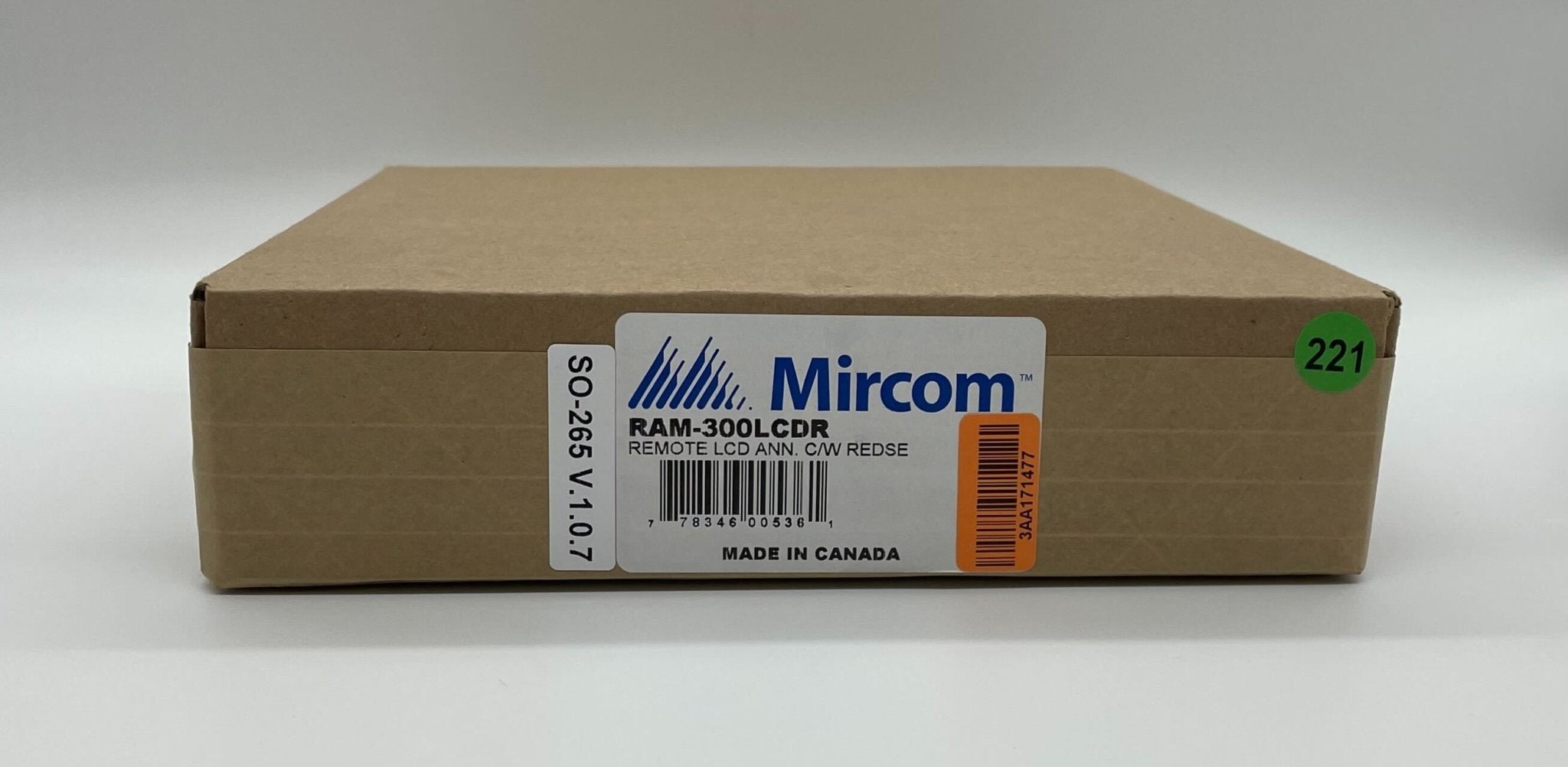 Mircom RAM-300LCDR - The Fire Alarm Supplier