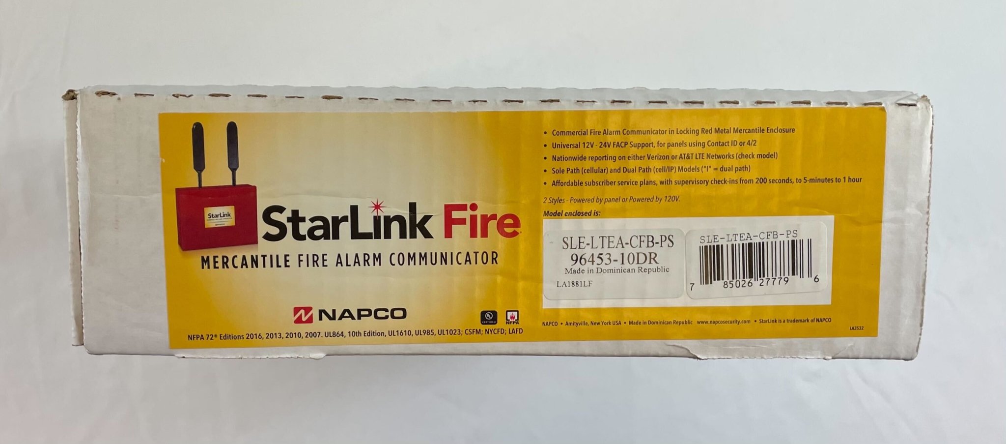 Napco SLE-LTEA-CFB-PS - The Fire Alarm Supplier