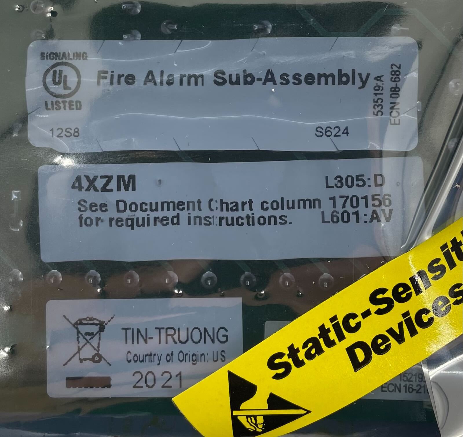 Notifier 4XZM Zone Relay Module - The Fire Alarm Supplier