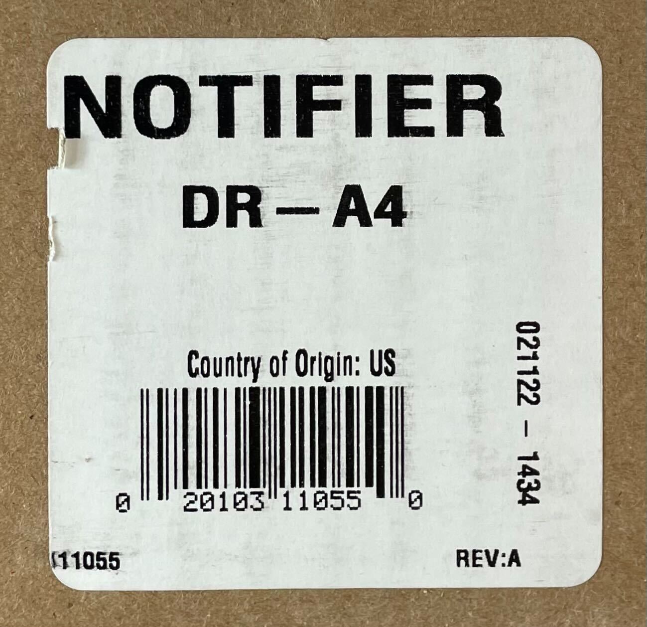 Notifier DR-A4 - The Fire Alarm Supplier