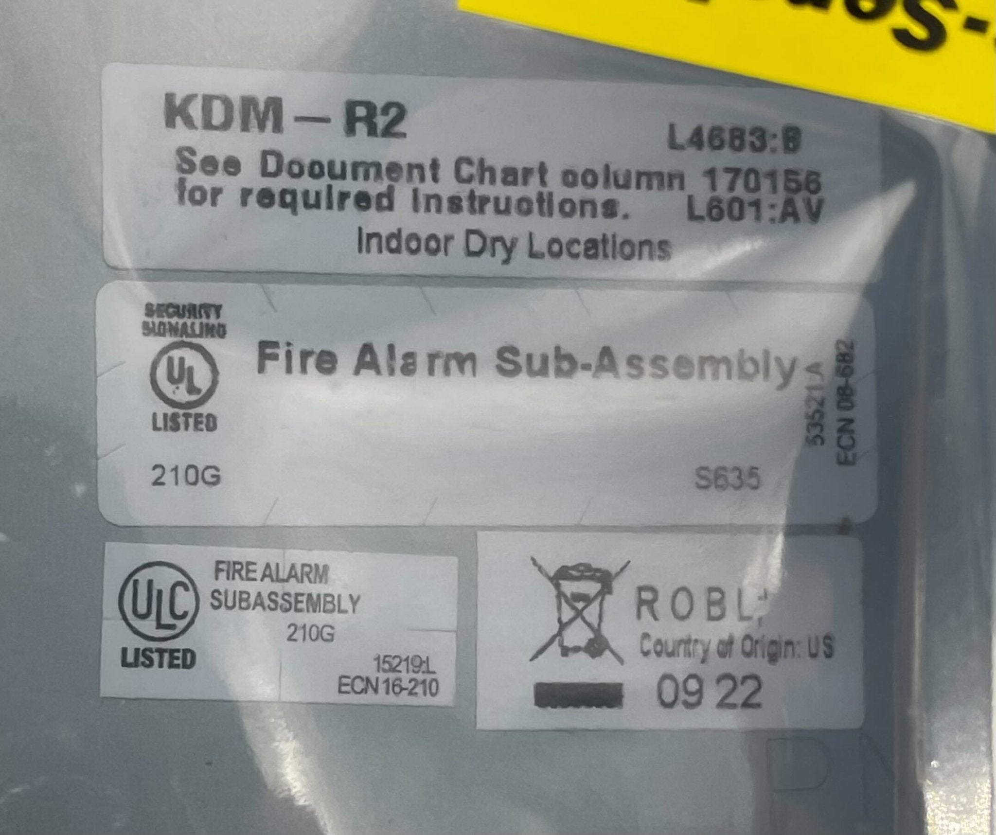 Notifier KDM-R2 - The Fire Alarm Supplier