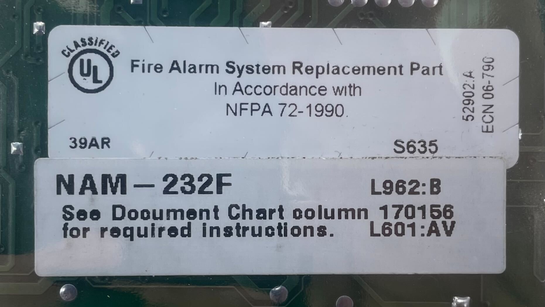Notifier NAM-232F - The Fire Alarm Supplier