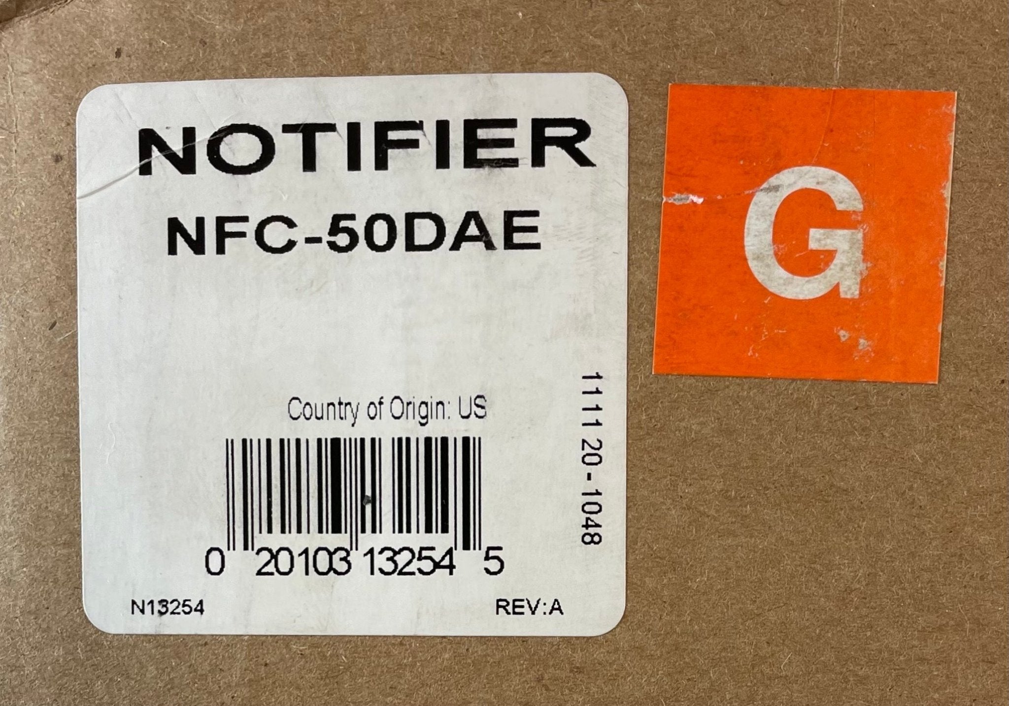 Notifier NFC-50DAE - The Fire Alarm Supplier