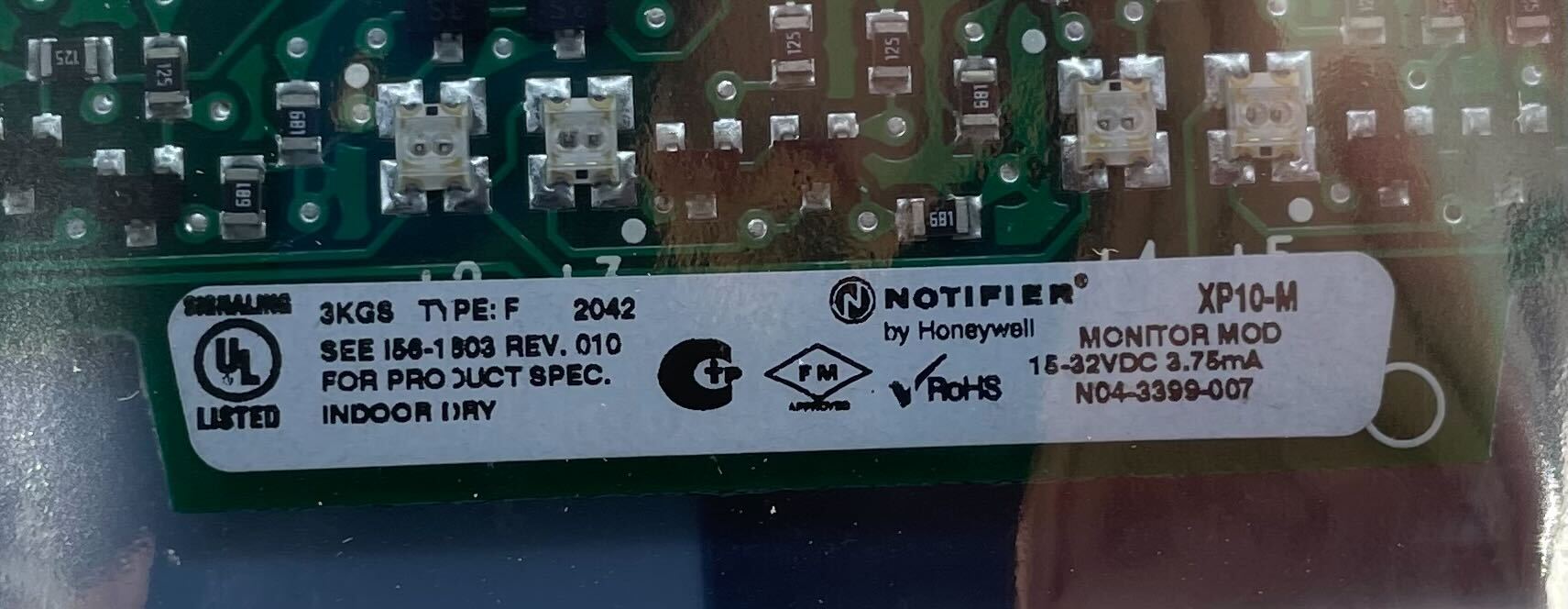 Notifier XP10-M - The Fire Alarm Supplier