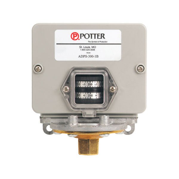 Potter ADPS-300-1B Adjustable Deadband Pressure Switch - The Fire Alarm Supplier
