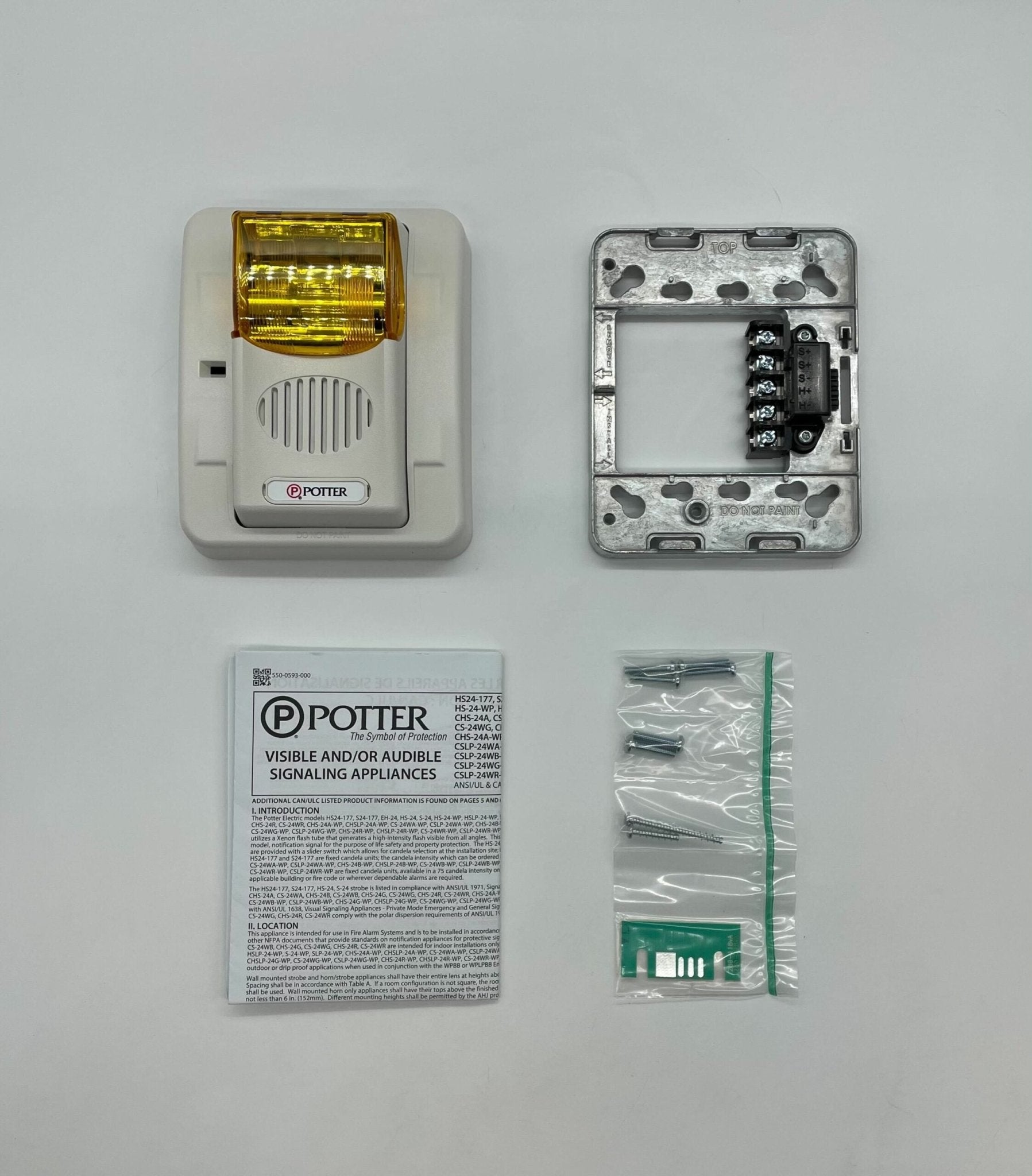 Potter CHS-24AW - The Fire Alarm Supplier