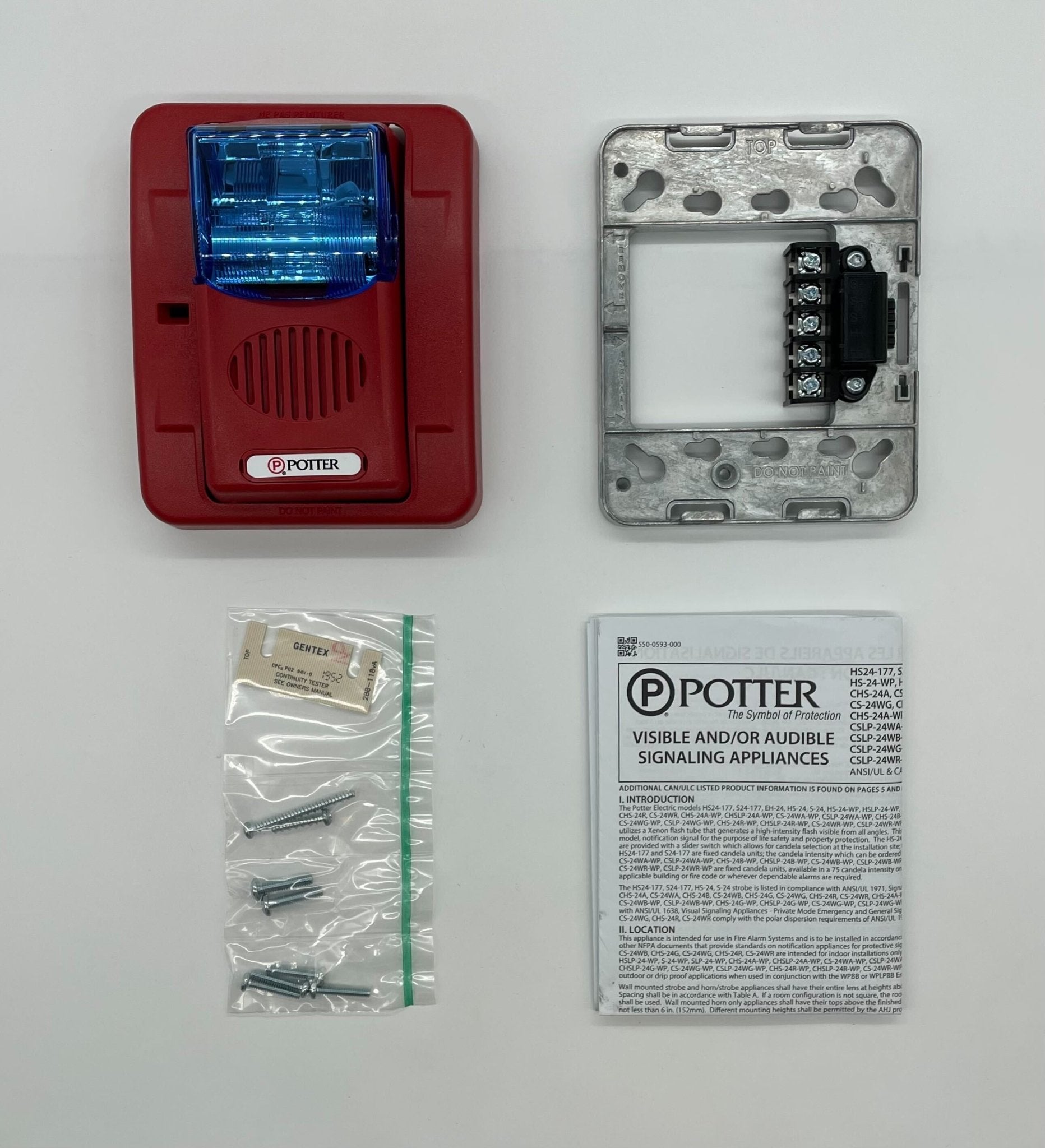 Potter CHS-24BR - The Fire Alarm Supplier