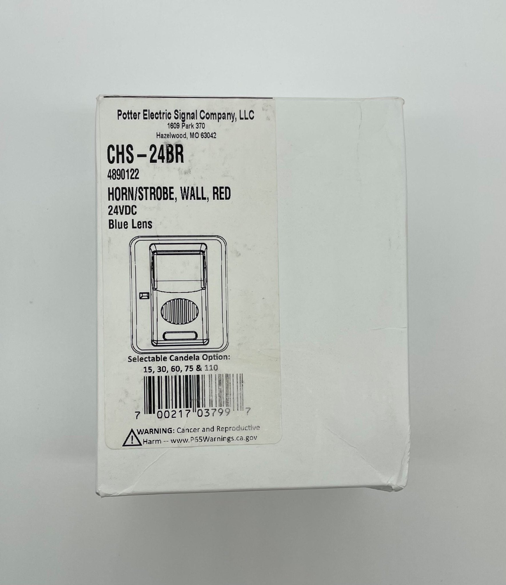Potter CHS-24BR - The Fire Alarm Supplier