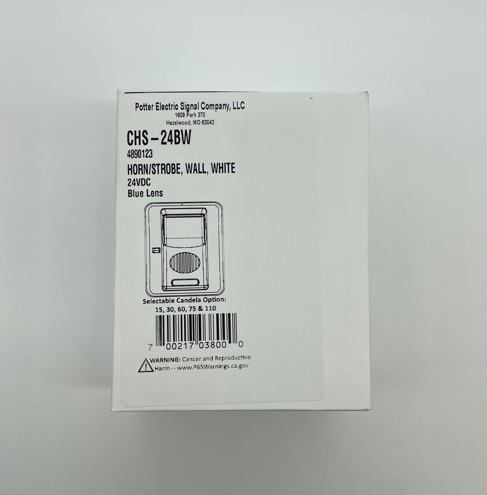 Potter CHS-24BW - The Fire Alarm Supplier