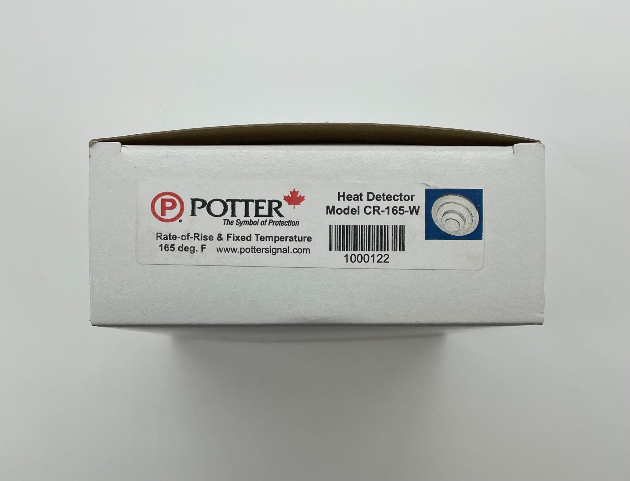 Potter CR-165W 165F Heat Detector - The Fire Alarm Supplier