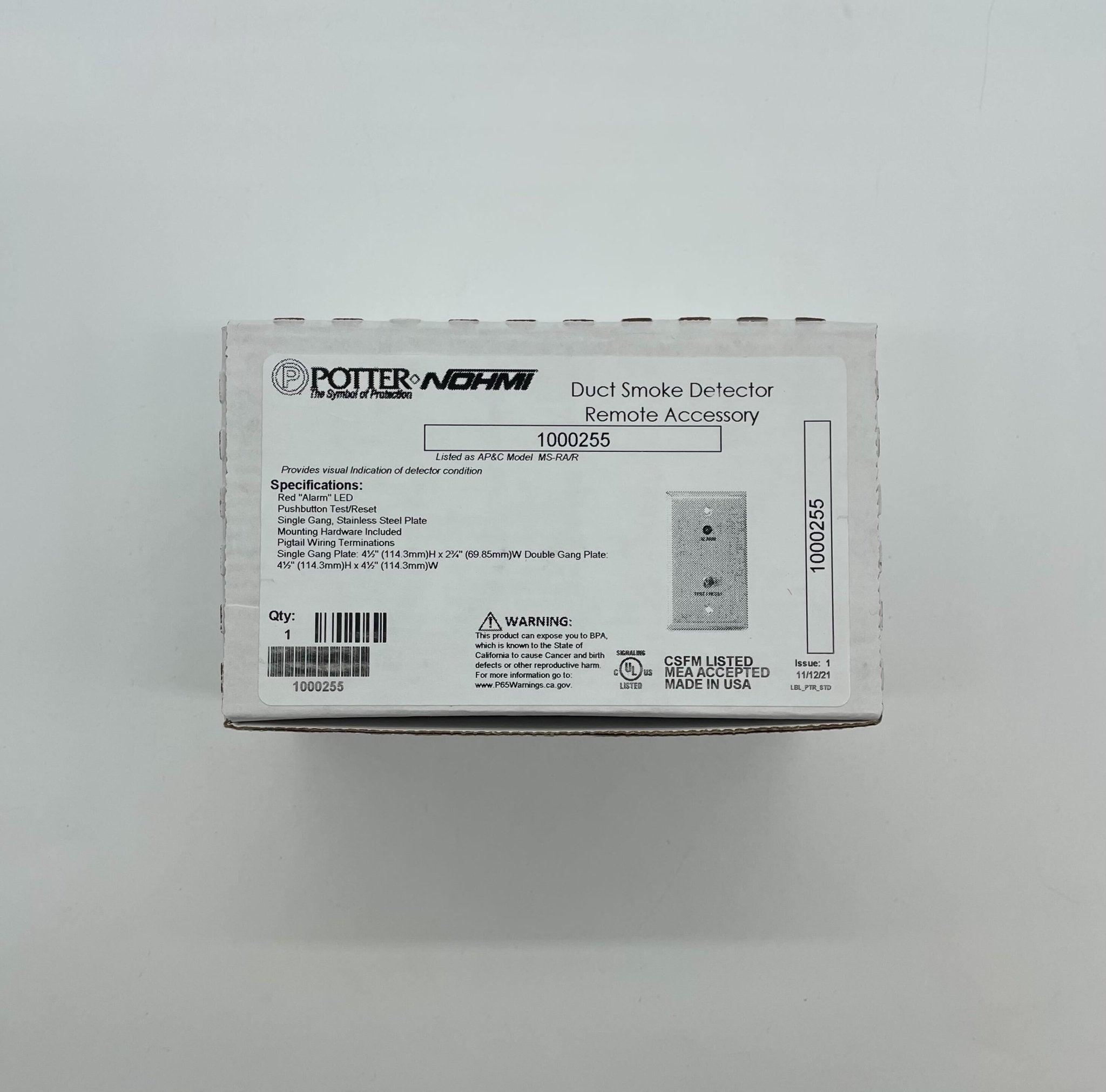 Potter MS-RA/R - The Fire Alarm Supplier