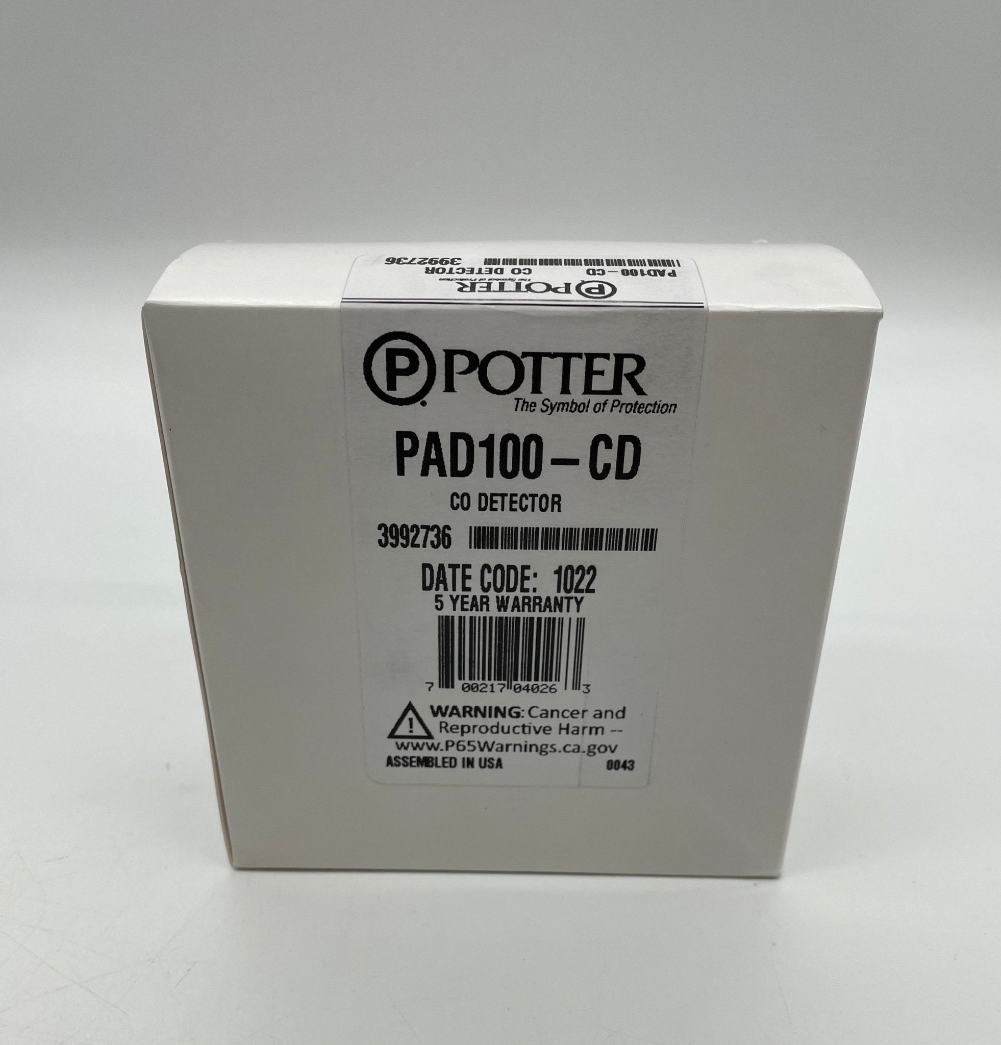 Potter PAD100-CD - The Fire Alarm Supplier