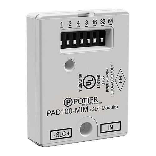 Potter PAD100-MIM Micro Input Module - The Fire Alarm Supplier