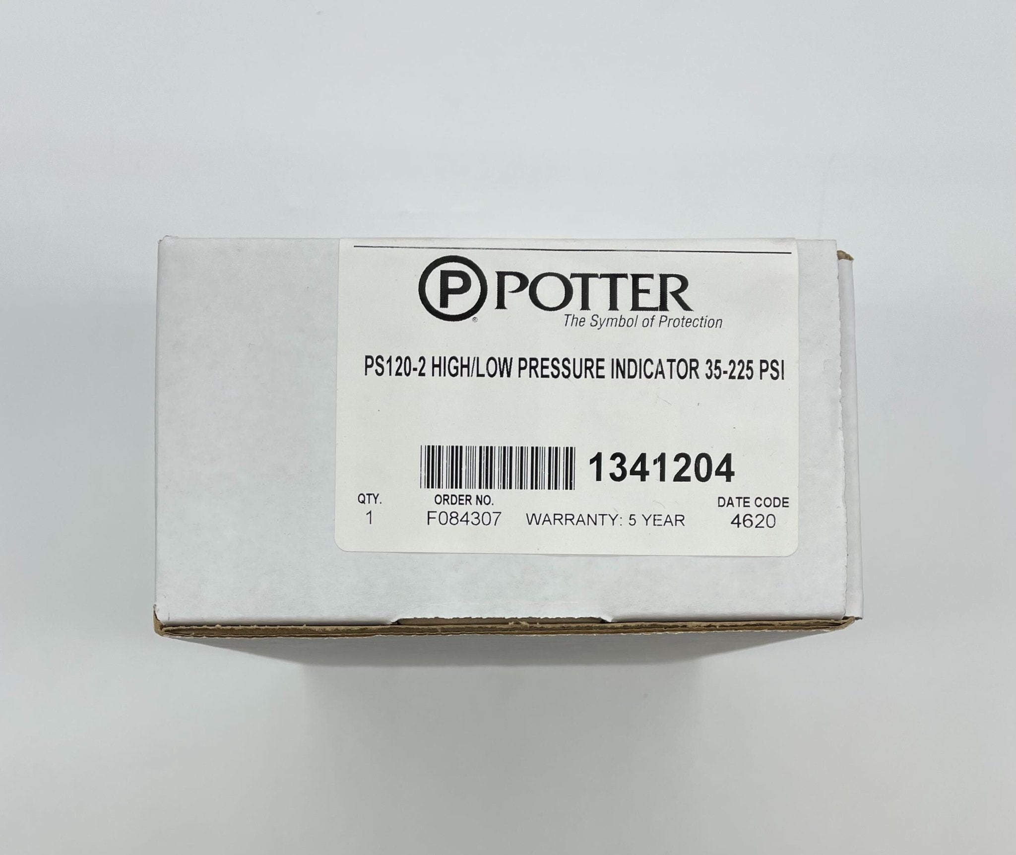 Potter PS120-2 High/Low, 60-175 PSI, DPDT - The Fire Alarm Supplier