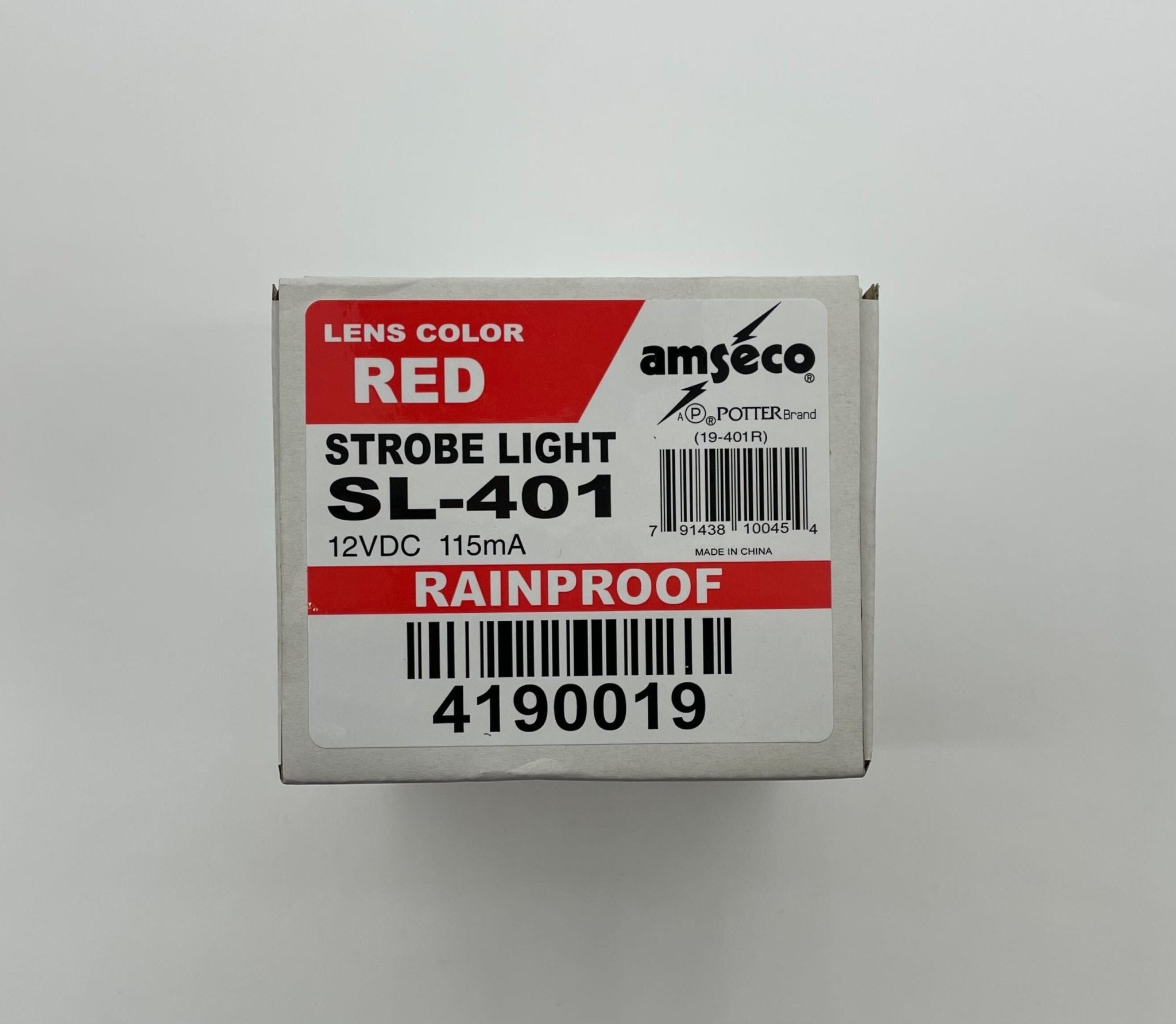 Potter SL-401-R Red Strobe Emergency Alert - The Fire Alarm Supplier