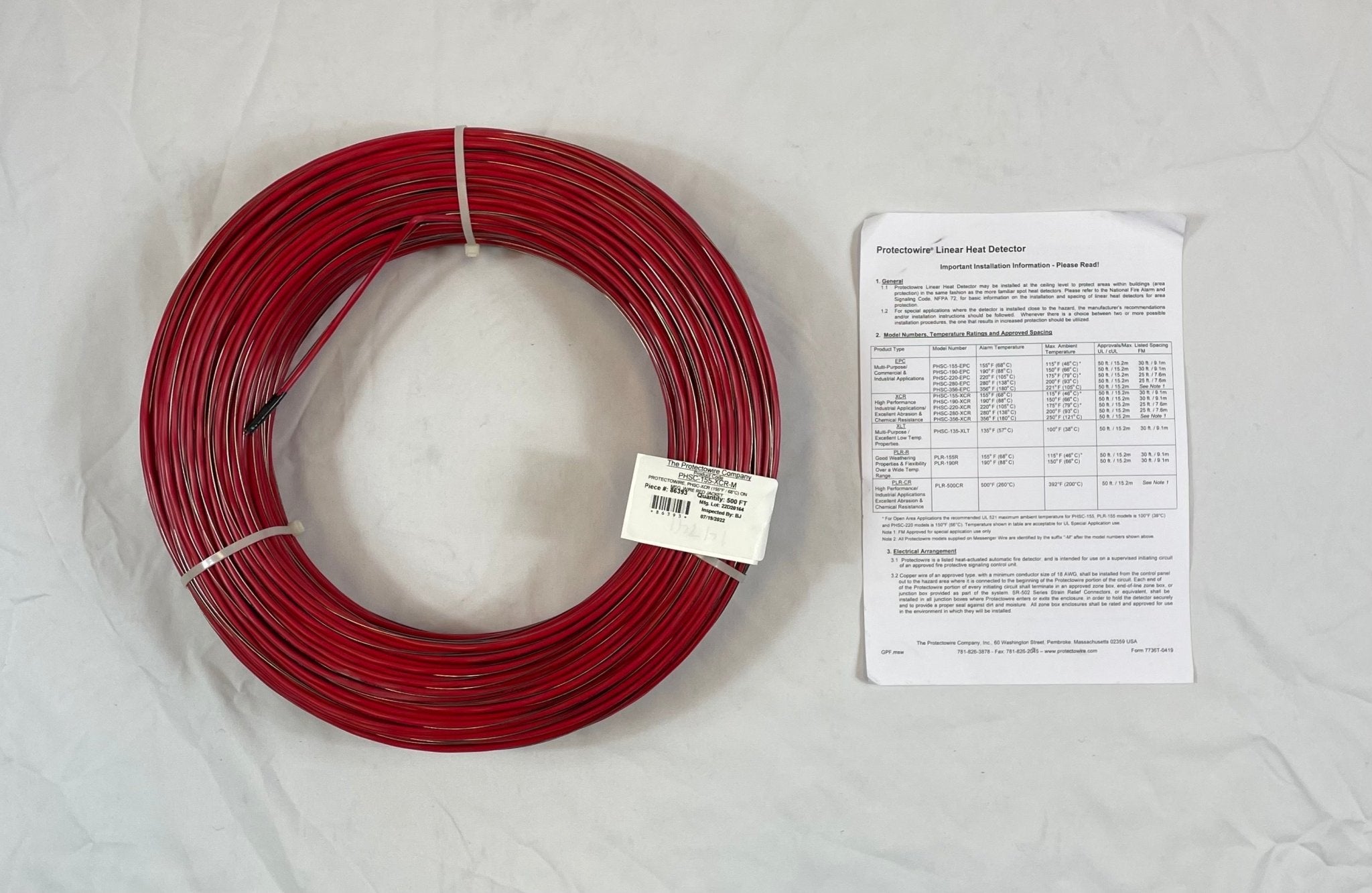 Red 14 Gauge Solid Wire-single conductor-500 foot roll - Sierra Irrigation