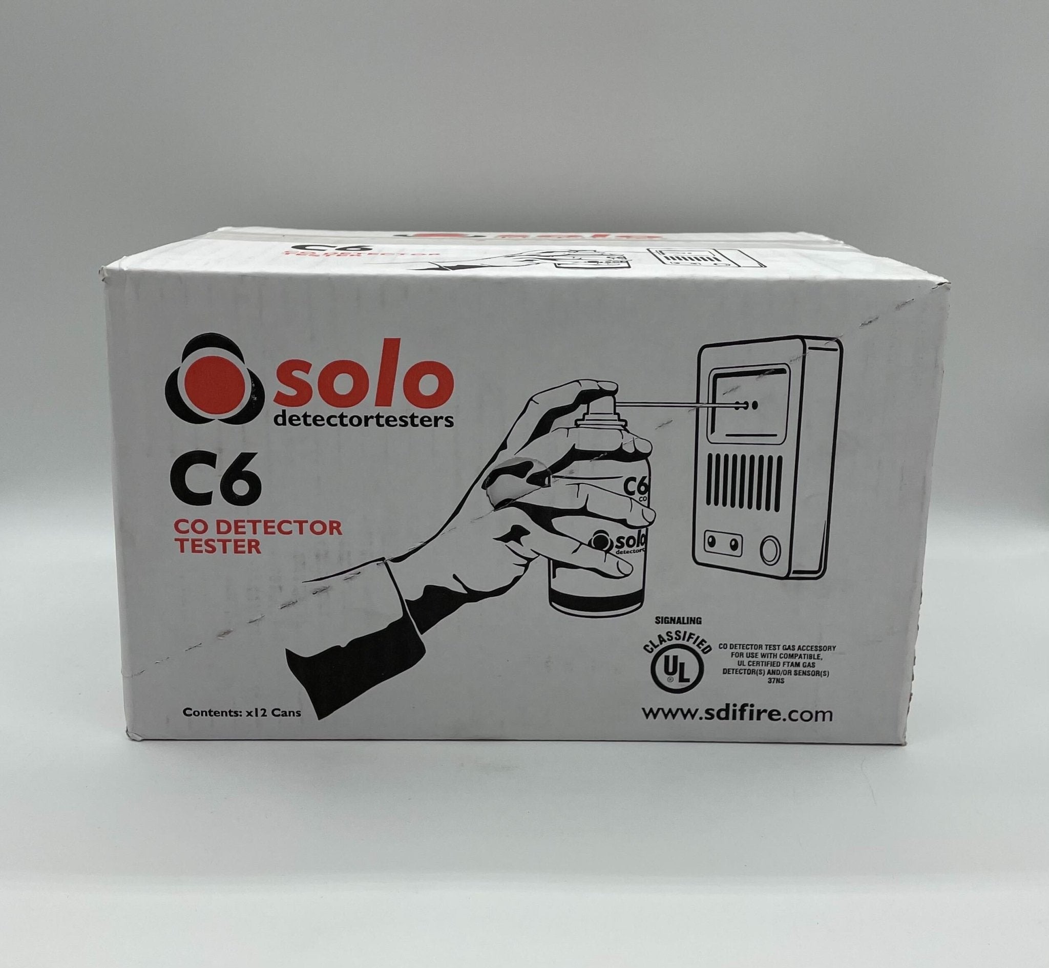 SDi SOLOC6 Co Detector Test Gas - The Fire Alarm Supplier