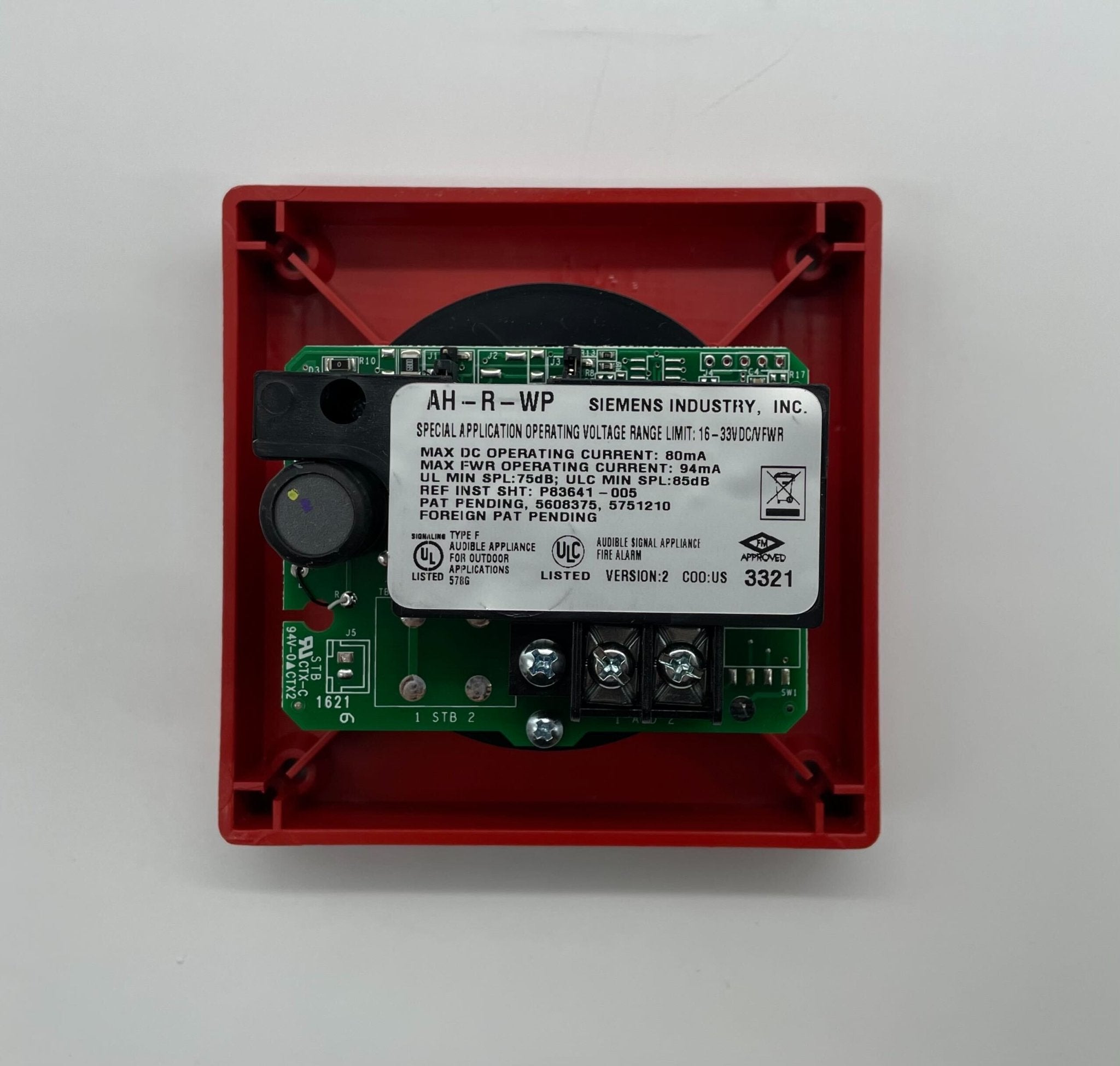 Siemens AH-R-WP - The Fire Alarm Supplier