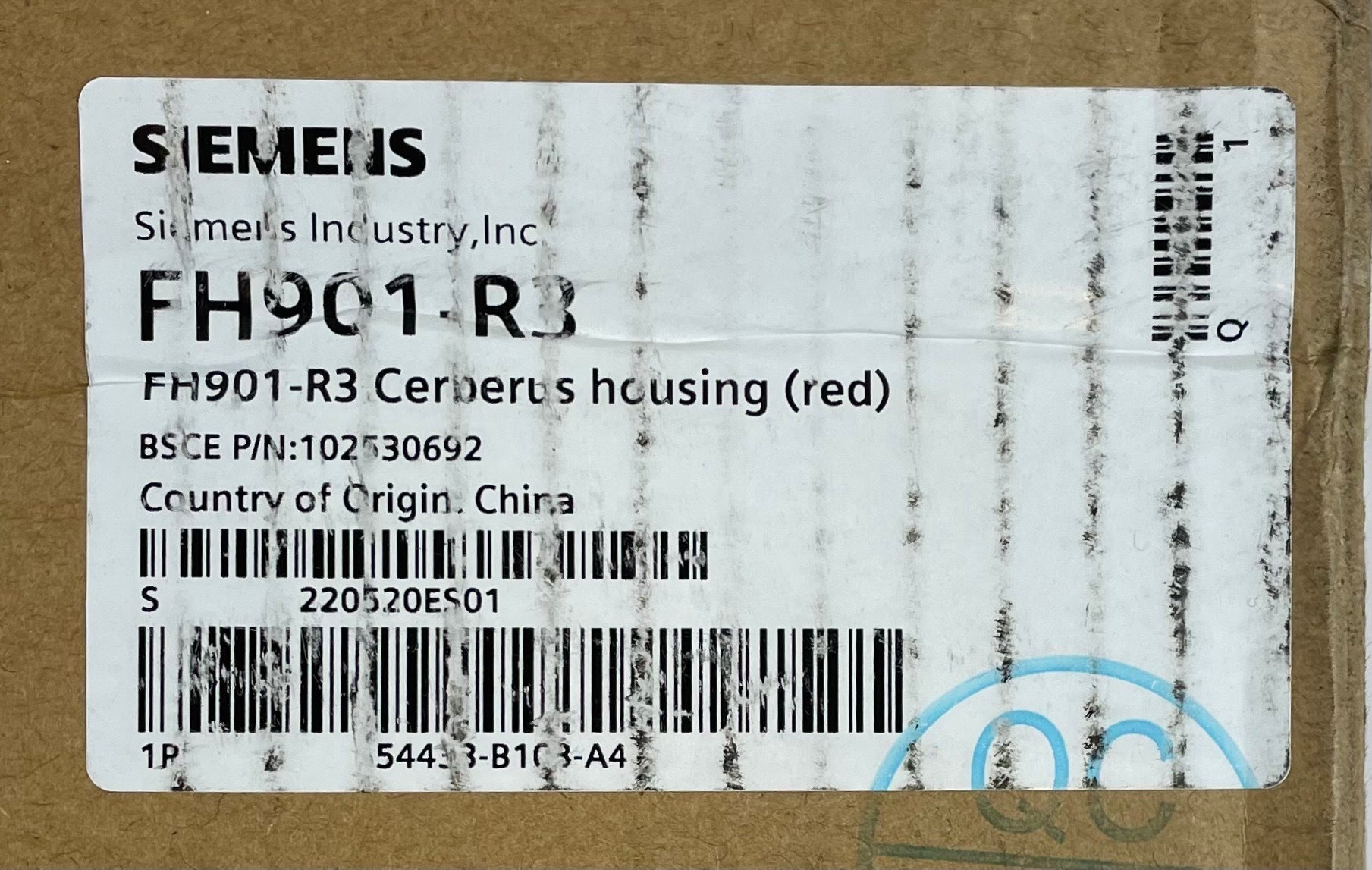 Siemens FH901-R3 - The Fire Alarm Supplier