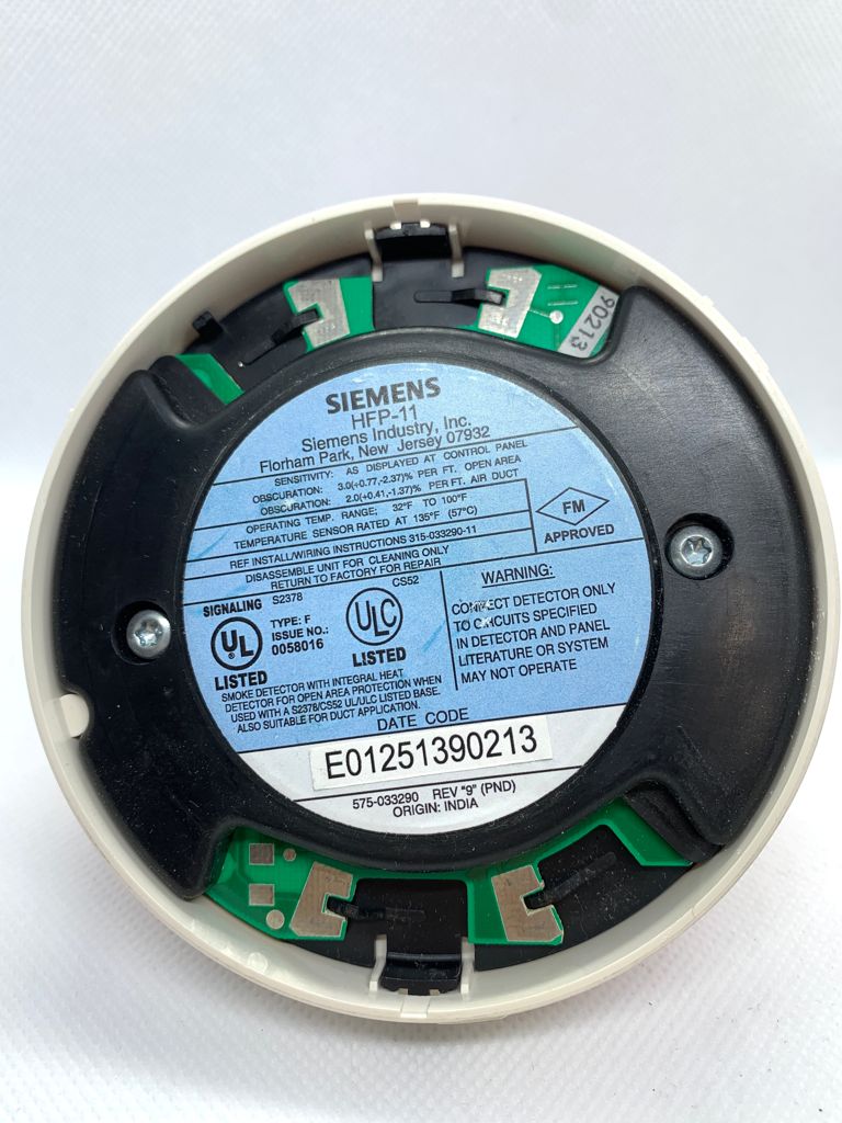 Siemens HFP-11 Intelligent Fire Detector - The Fire Alarm Supplier