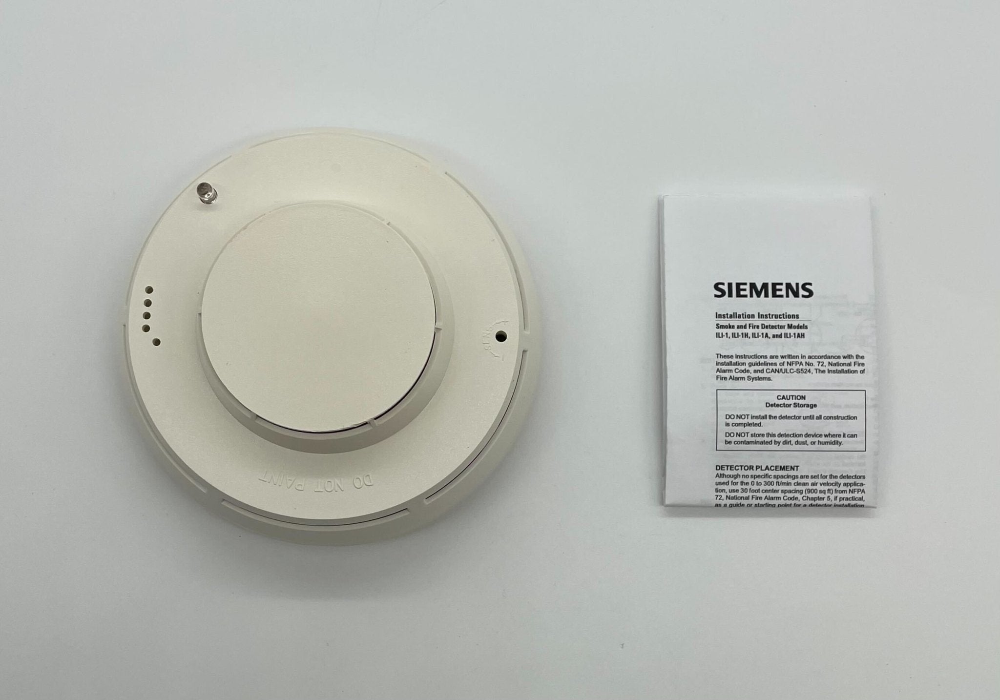 Siemens ILI-1A Addressable Ionization Detector - The Fire Alarm Supplier
