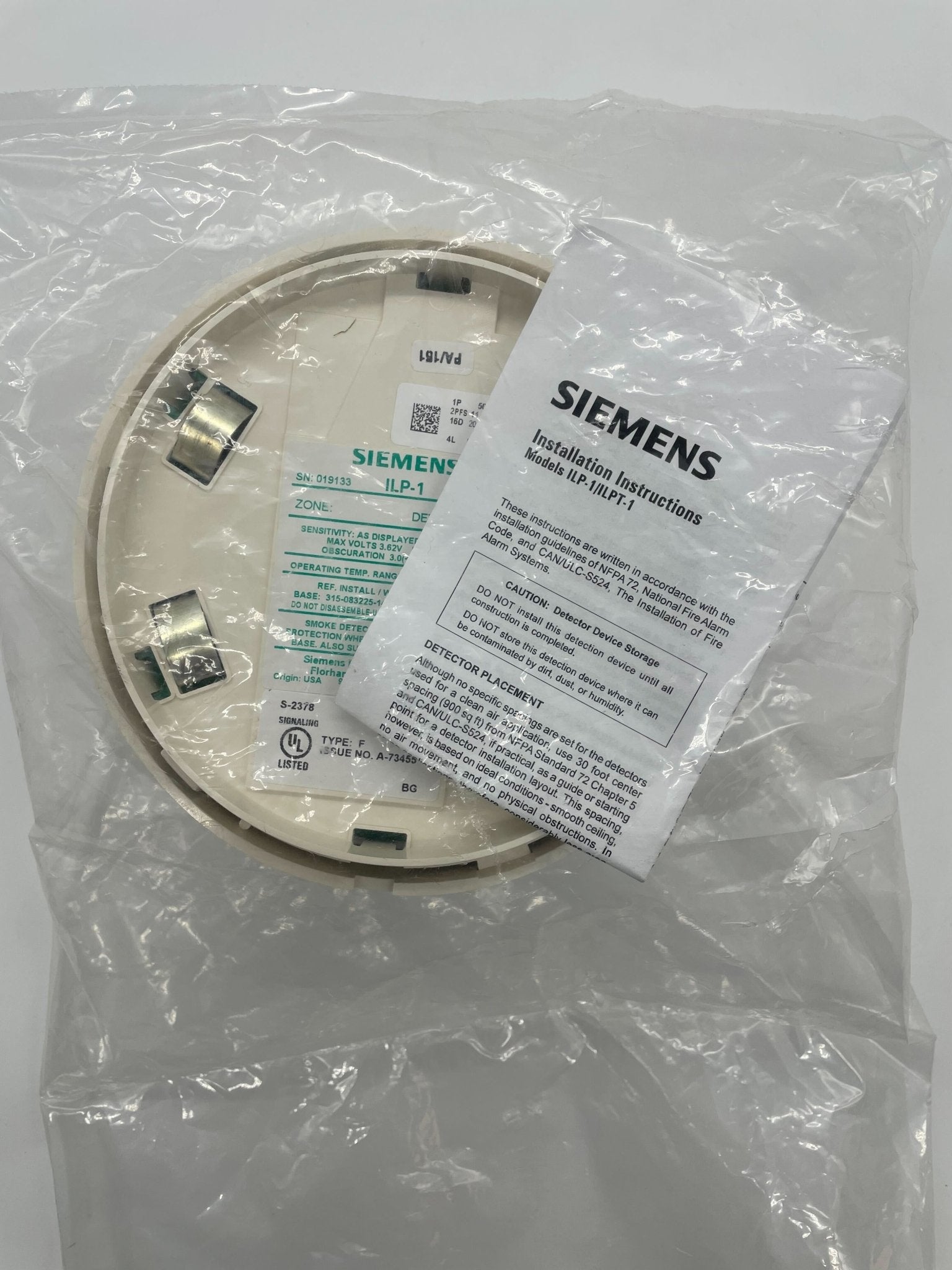 Siemens ILP-1 - The Fire Alarm Supplier