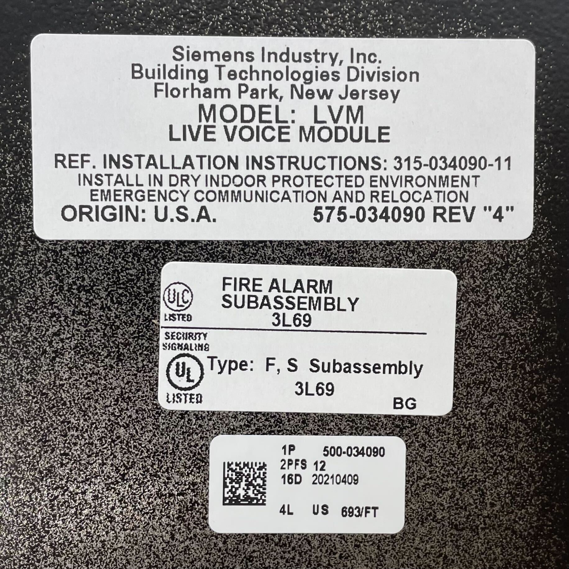 Siemens LVM - The Fire Alarm Supplier