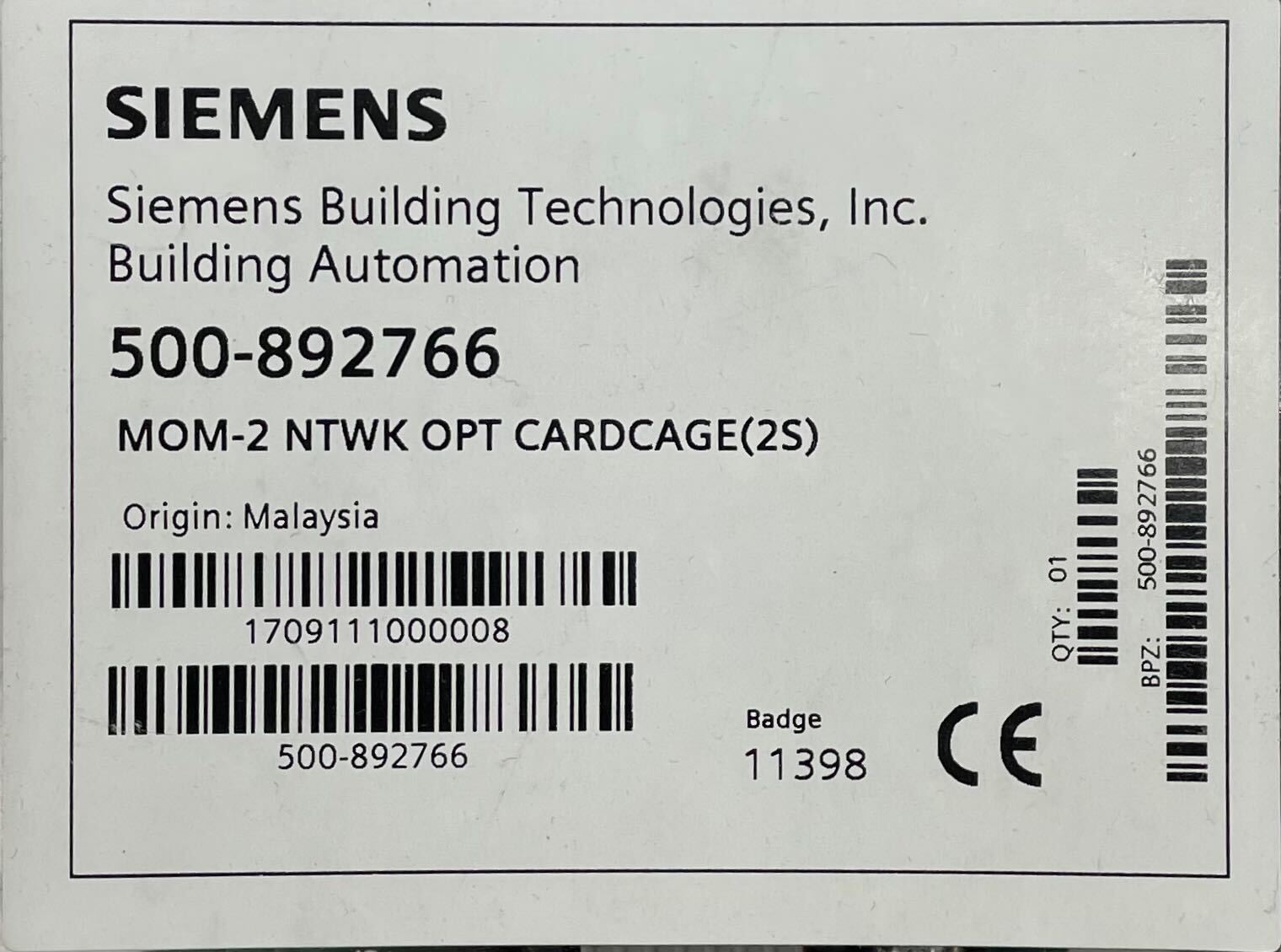Siemens MOM-2 - The Fire Alarm Supplier