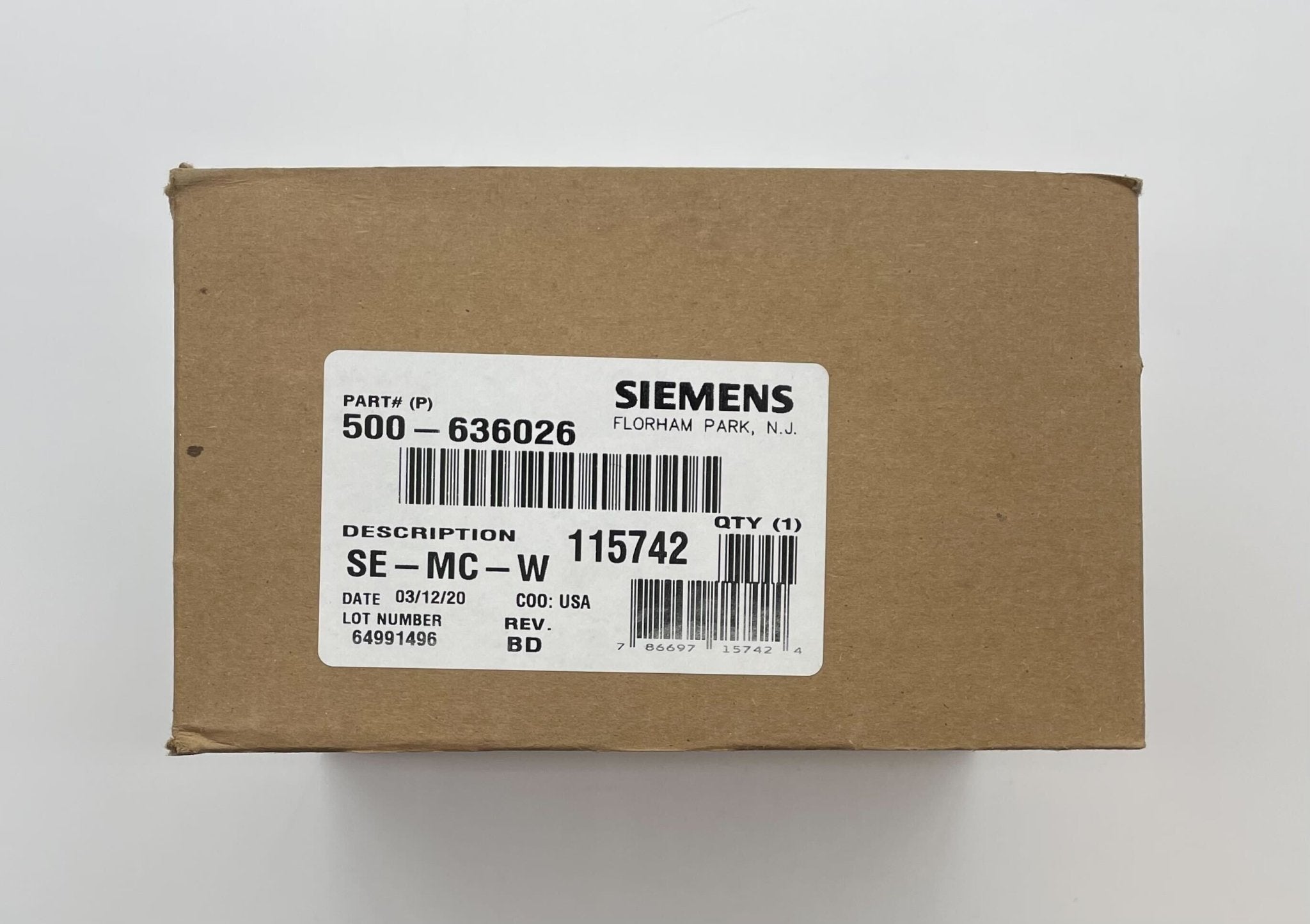 Siemens SE-MC-W Multi-Candela Speaker Strobe - The Fire Alarm Supplier