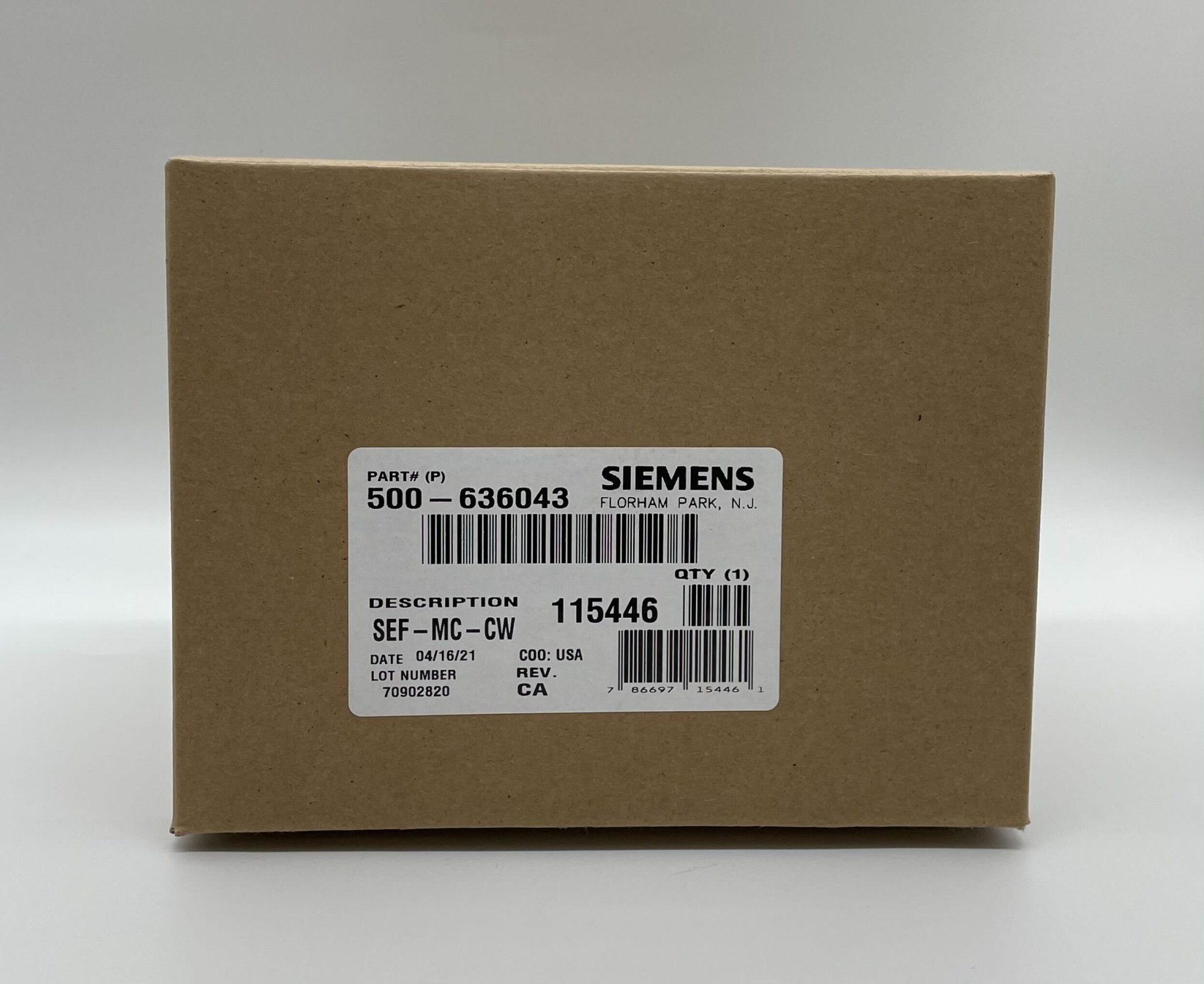 Siemens SEF-MC-CW - The Fire Alarm Supplier