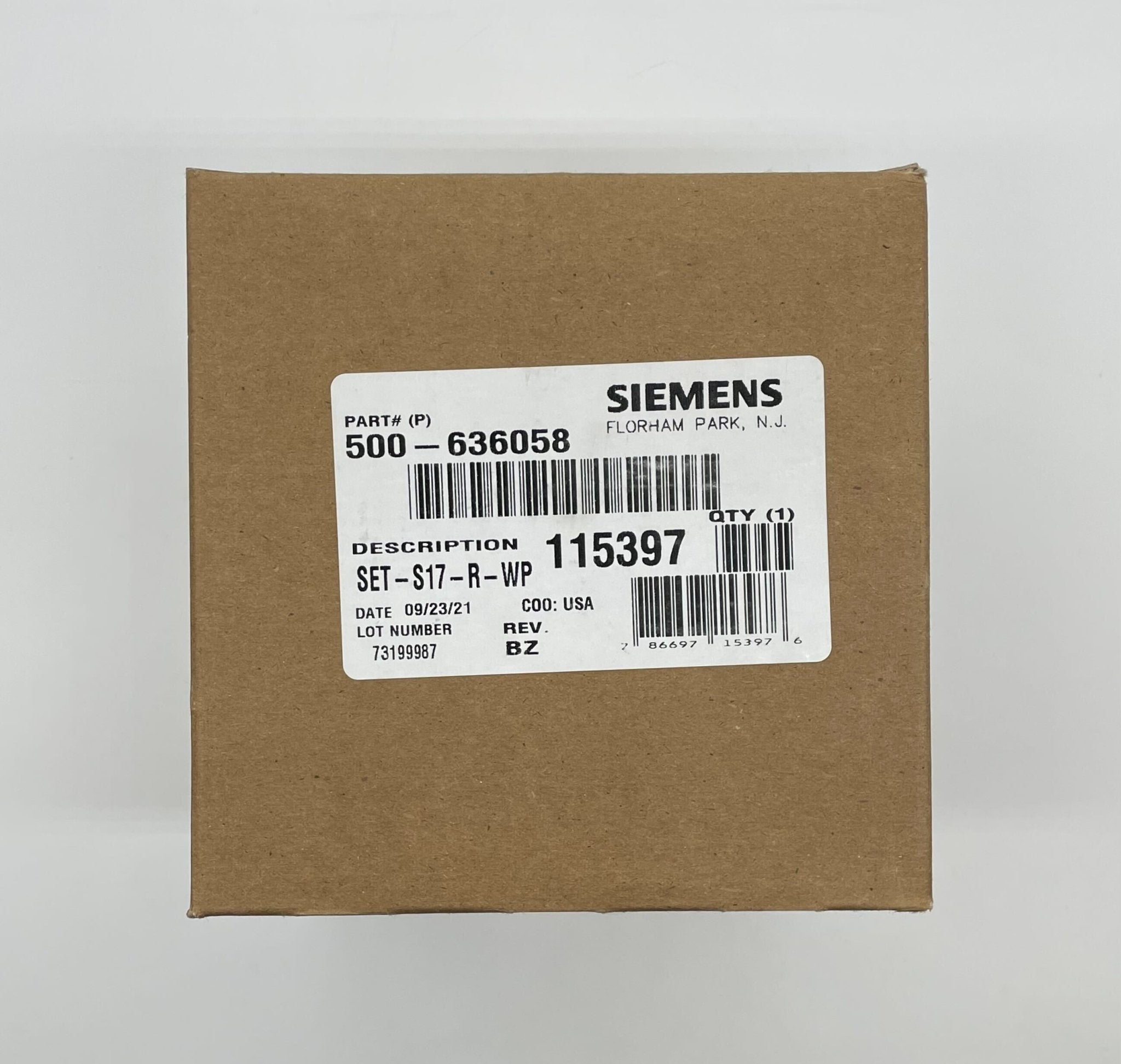 Siemens SET-S17-R-WP Et Spkr 15/75 Strobe Red - The Fire Alarm Supplier