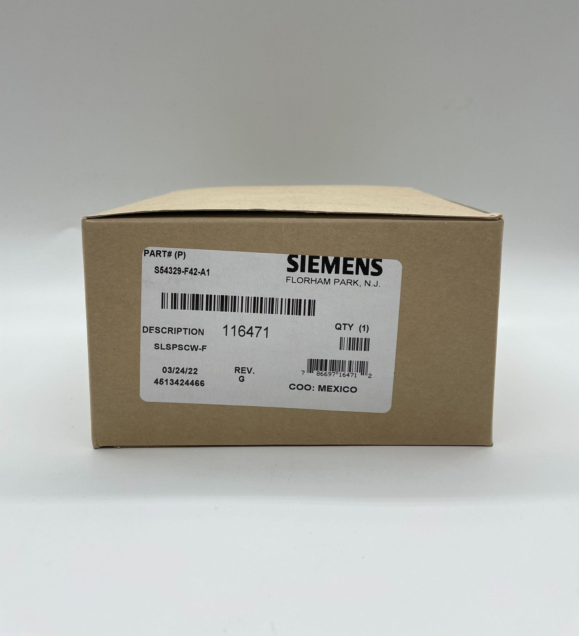 Siemens SLSPSCW-F - The Fire Alarm Supplier