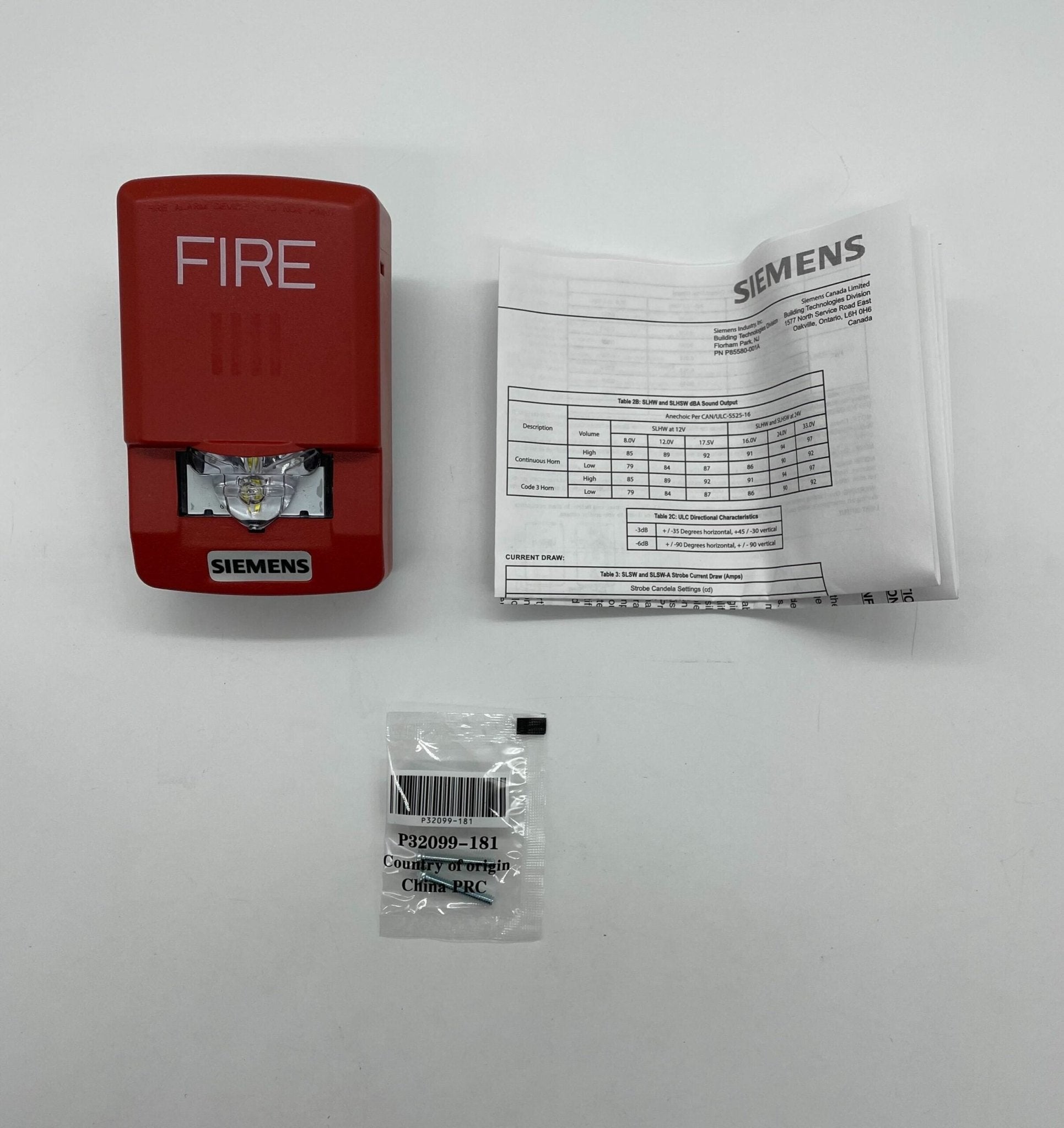 Siemens SLSWR-F - The Fire Alarm Supplier