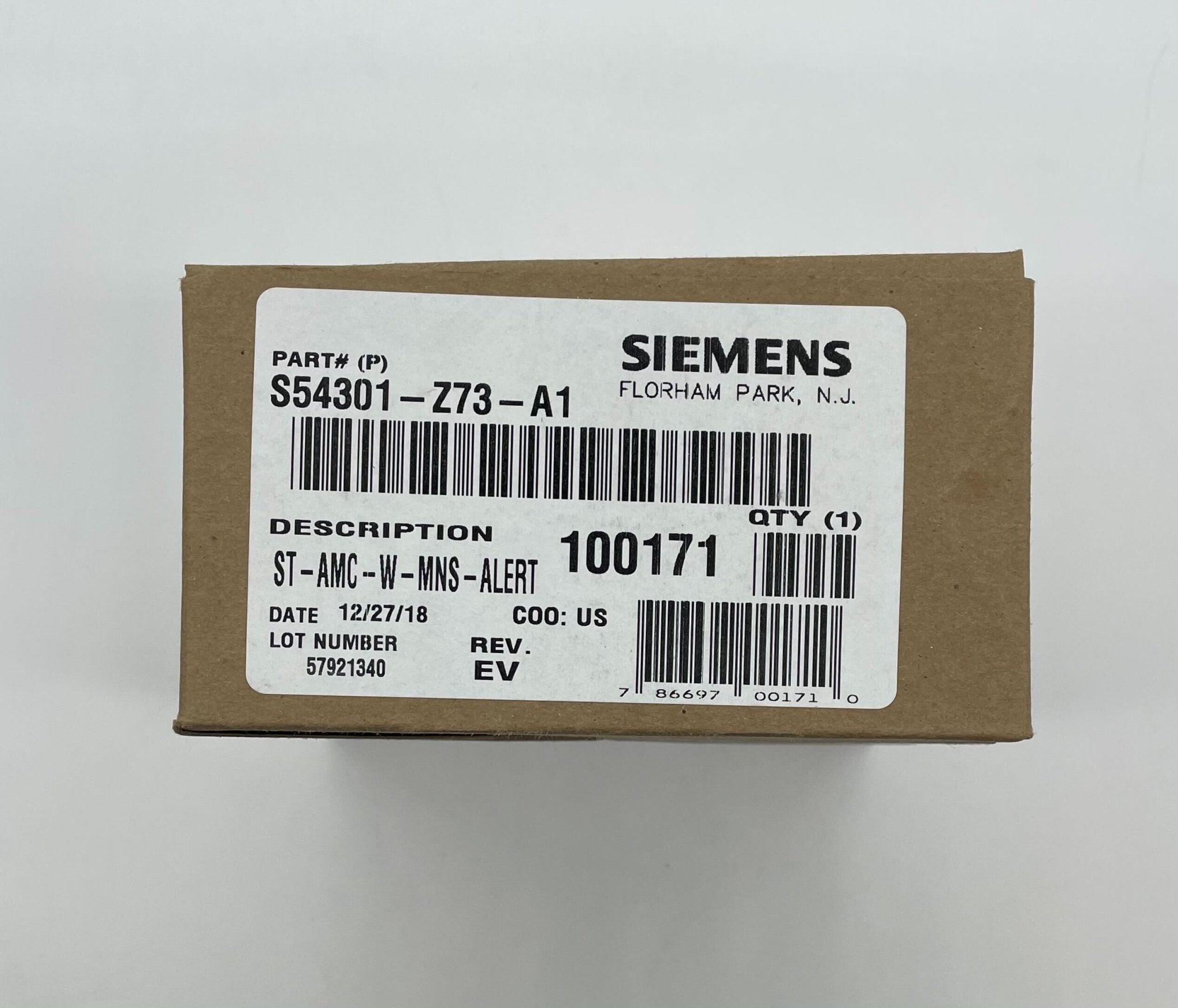 Siemens ST-AMC-W-MNS-ALERT - The Fire Alarm Supplier