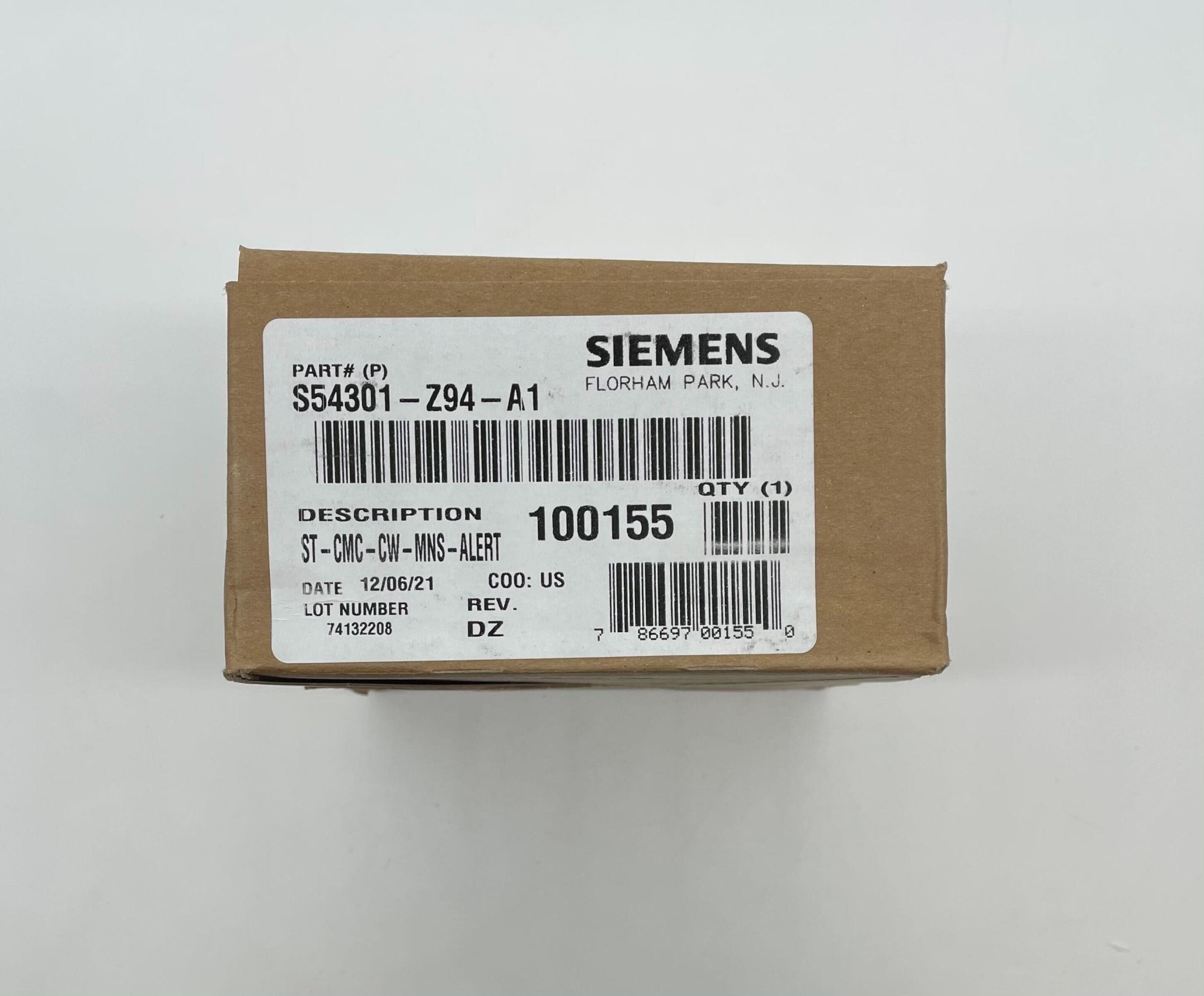 Siemens ST-CMC-CW-MNS-ALERT - The Fire Alarm Supplier