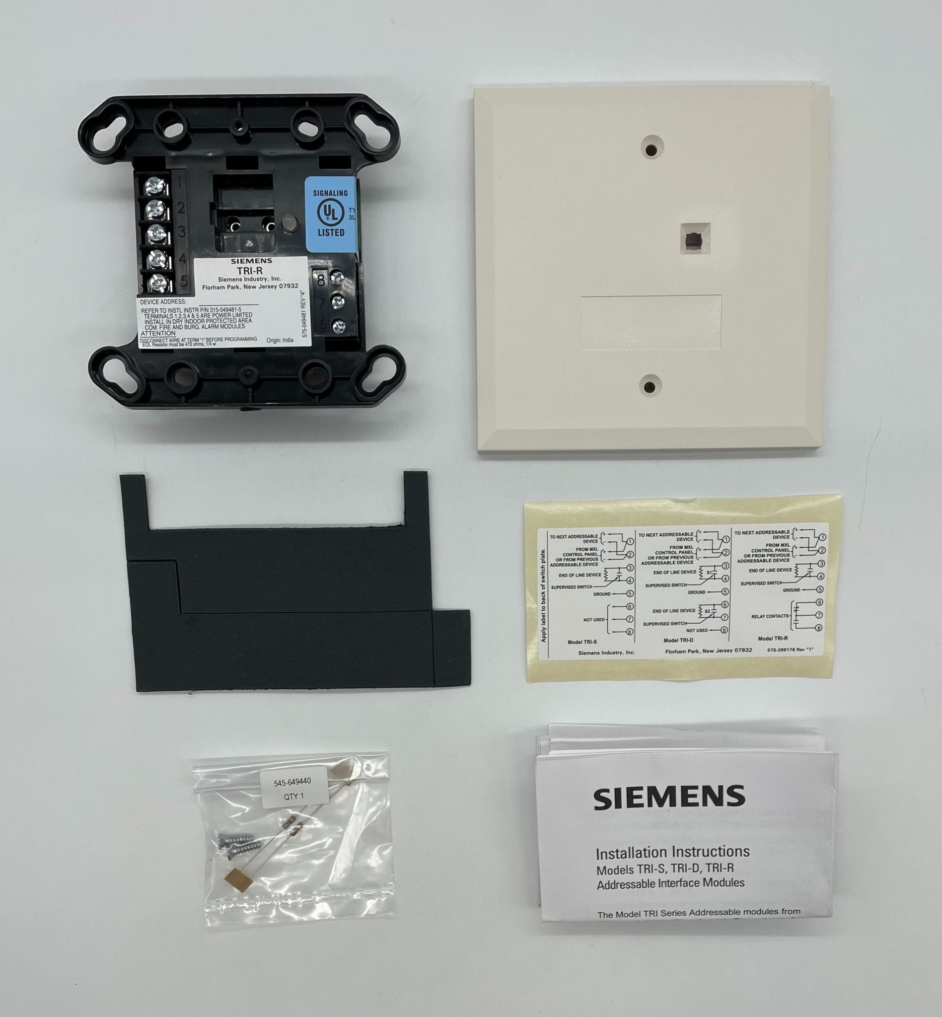 Siemens TRI-R Intelligent Interface Module - The Fire Alarm Supplier